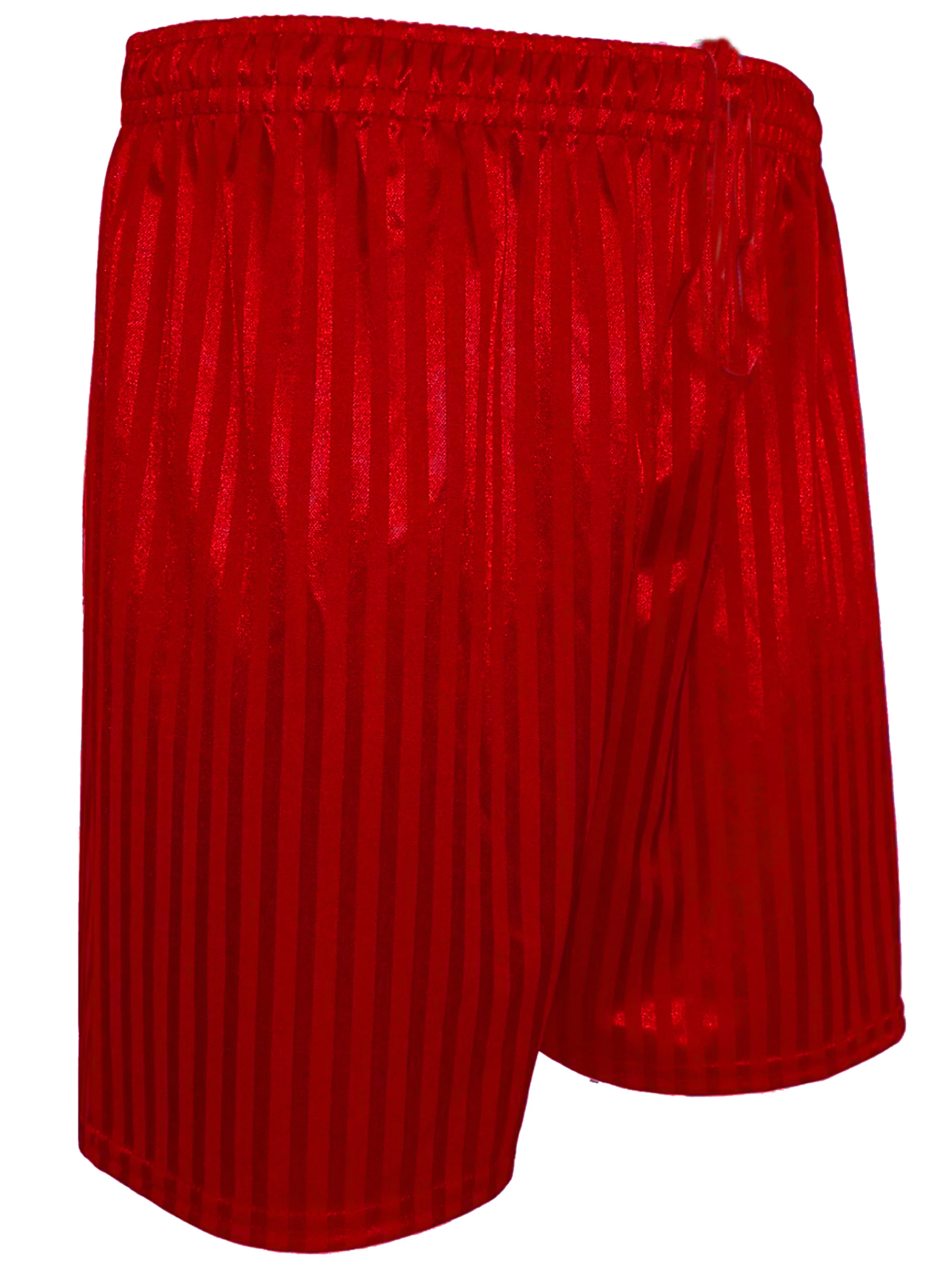Boys Girls School Shorts Kids Gym Football Stripe Shorts PE Uniform 3-13 Years - Image 19