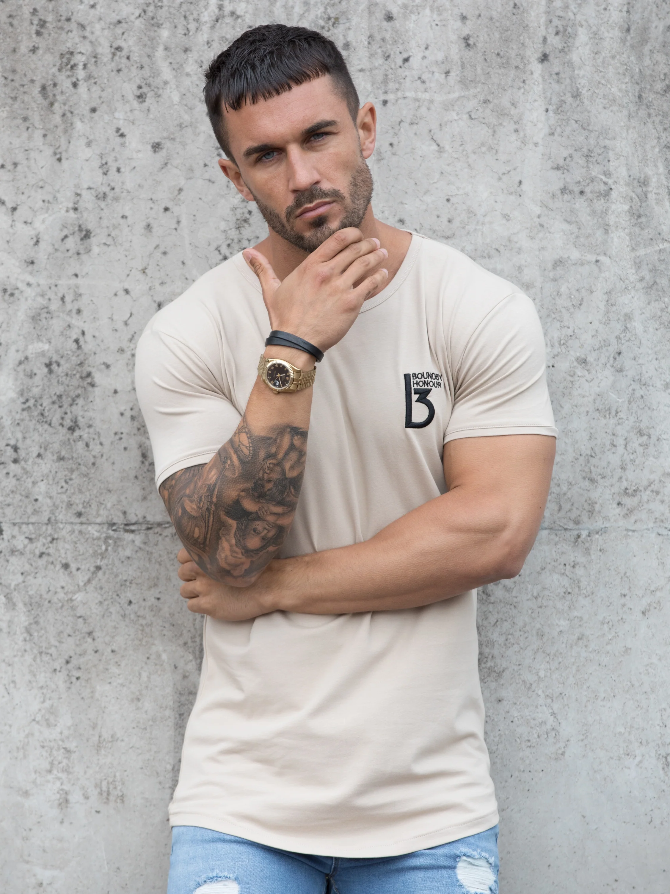 BH Men's Branded Short Sleeve Athletic T-shirt | Bound By Honour - Image 18