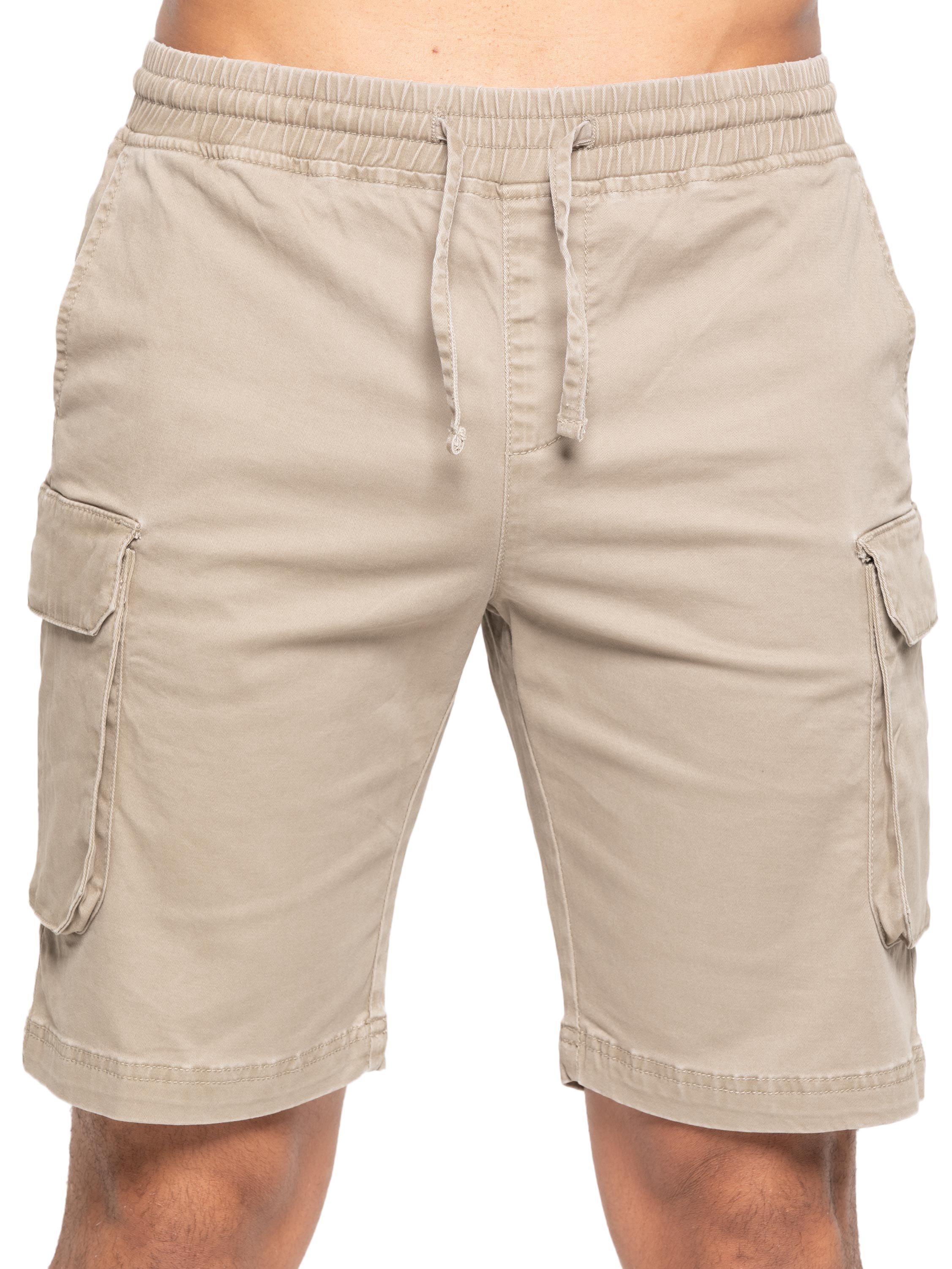 Enzo | Mens Cargo Overshirt Tracksuit With Shorts Set - Image 20