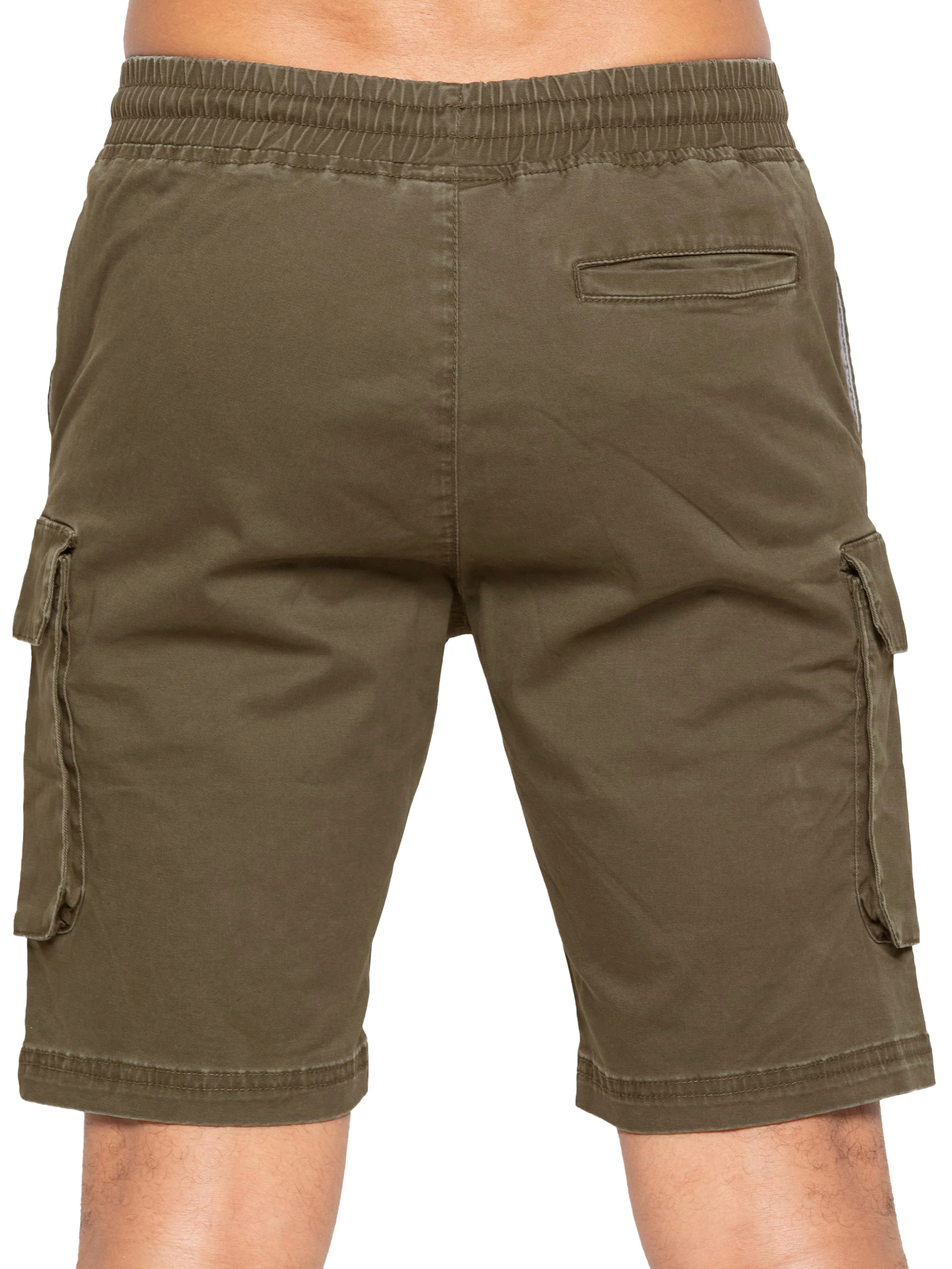 Enzo | Mens Cargo Overshirt Tracksuit With Shorts Set - Image 27