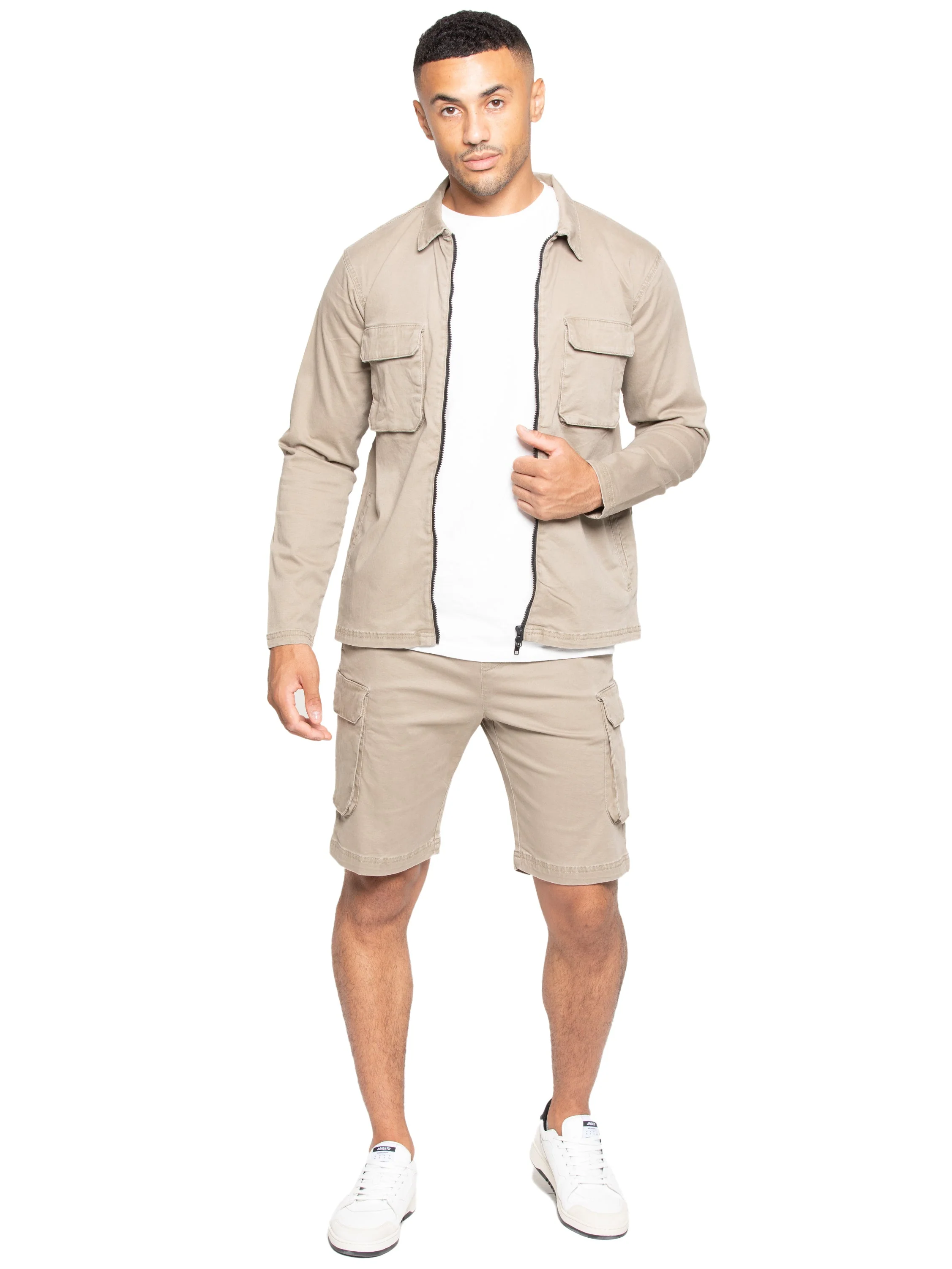 Enzo | Mens Cargo Summer Shorts - Image 7