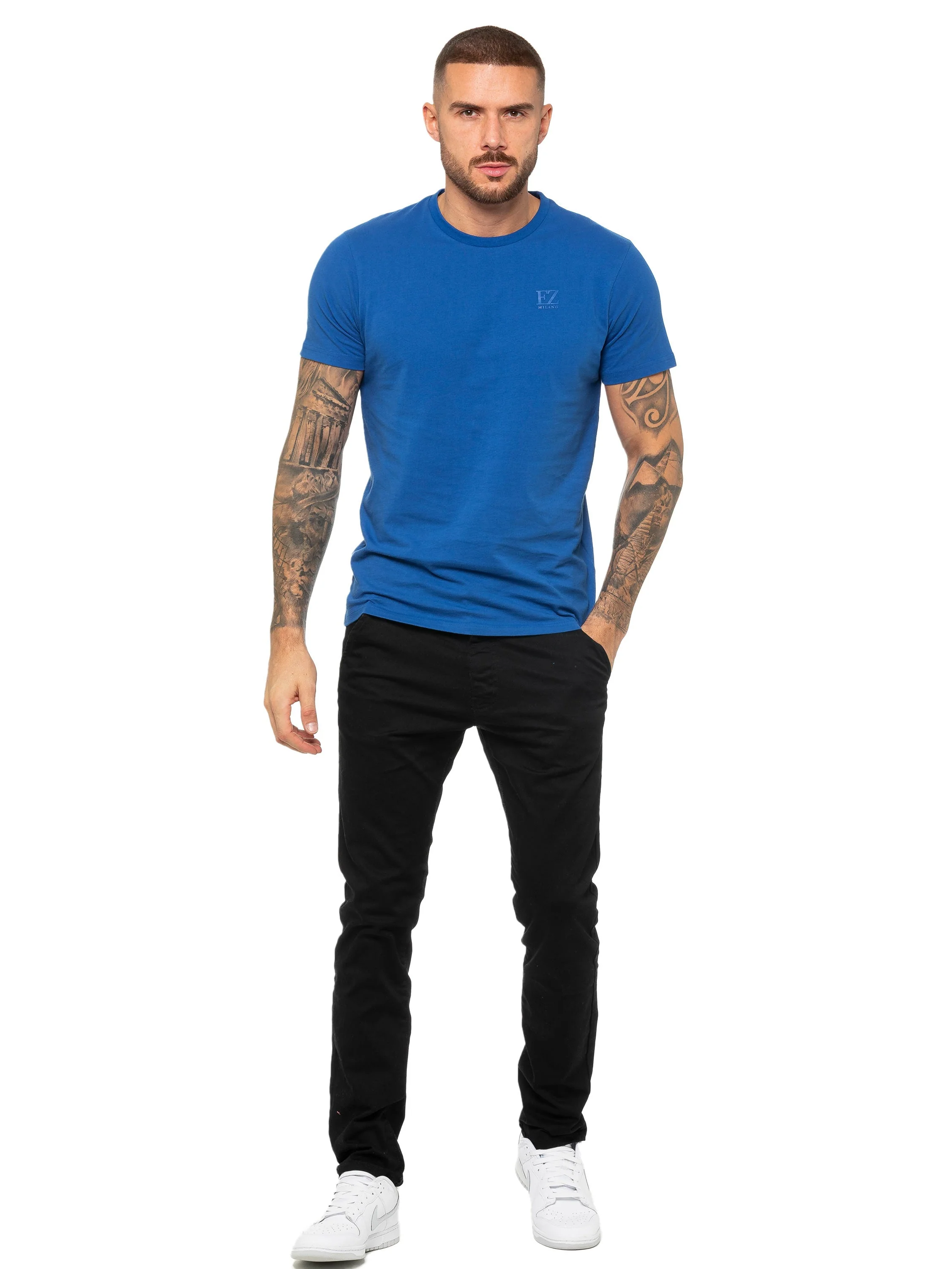 Enzo | Mens Crew Neck T-Shirt - Image 14