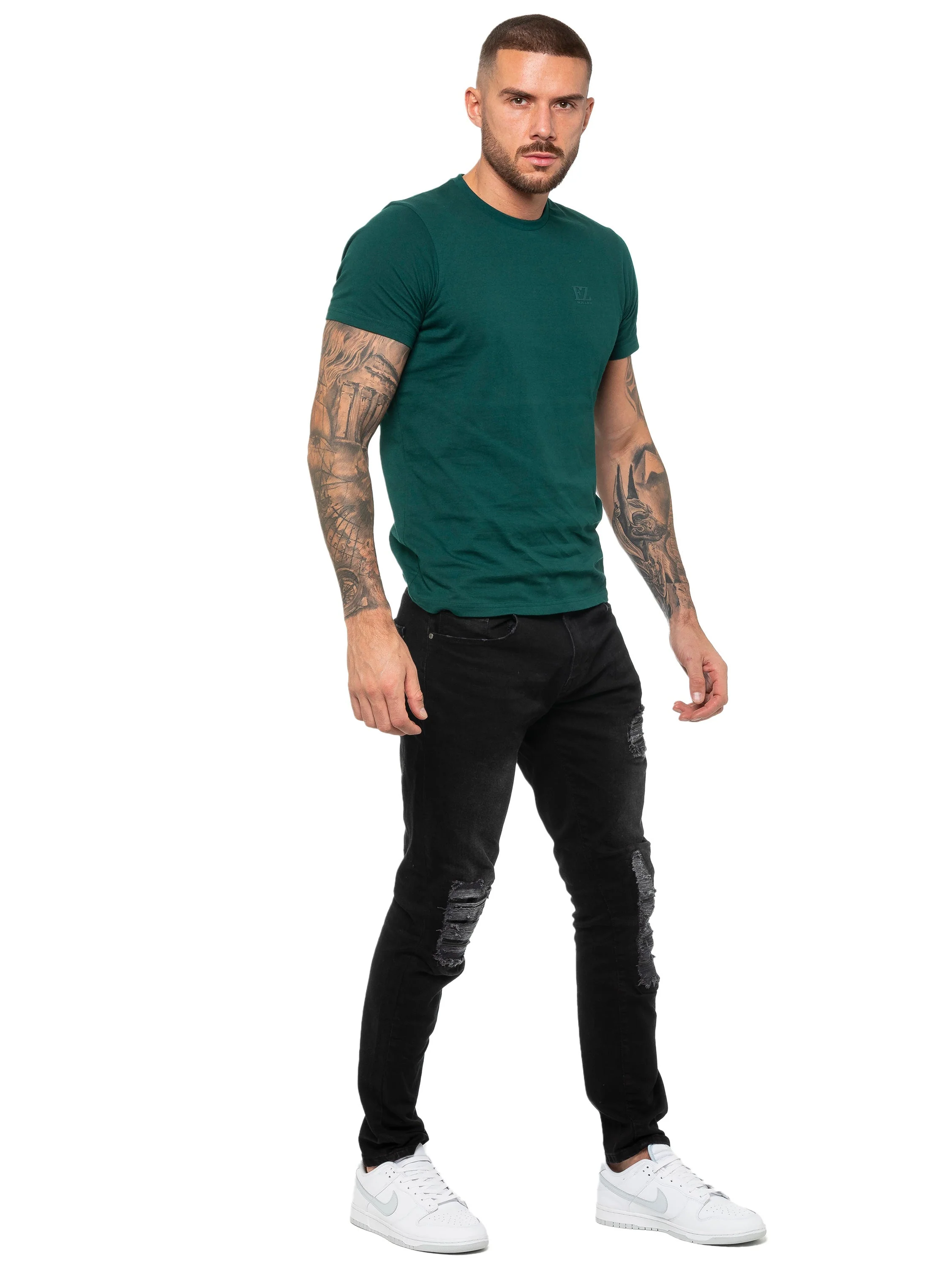 Enzo | Mens Crew Neck T-Shirt - Image 21