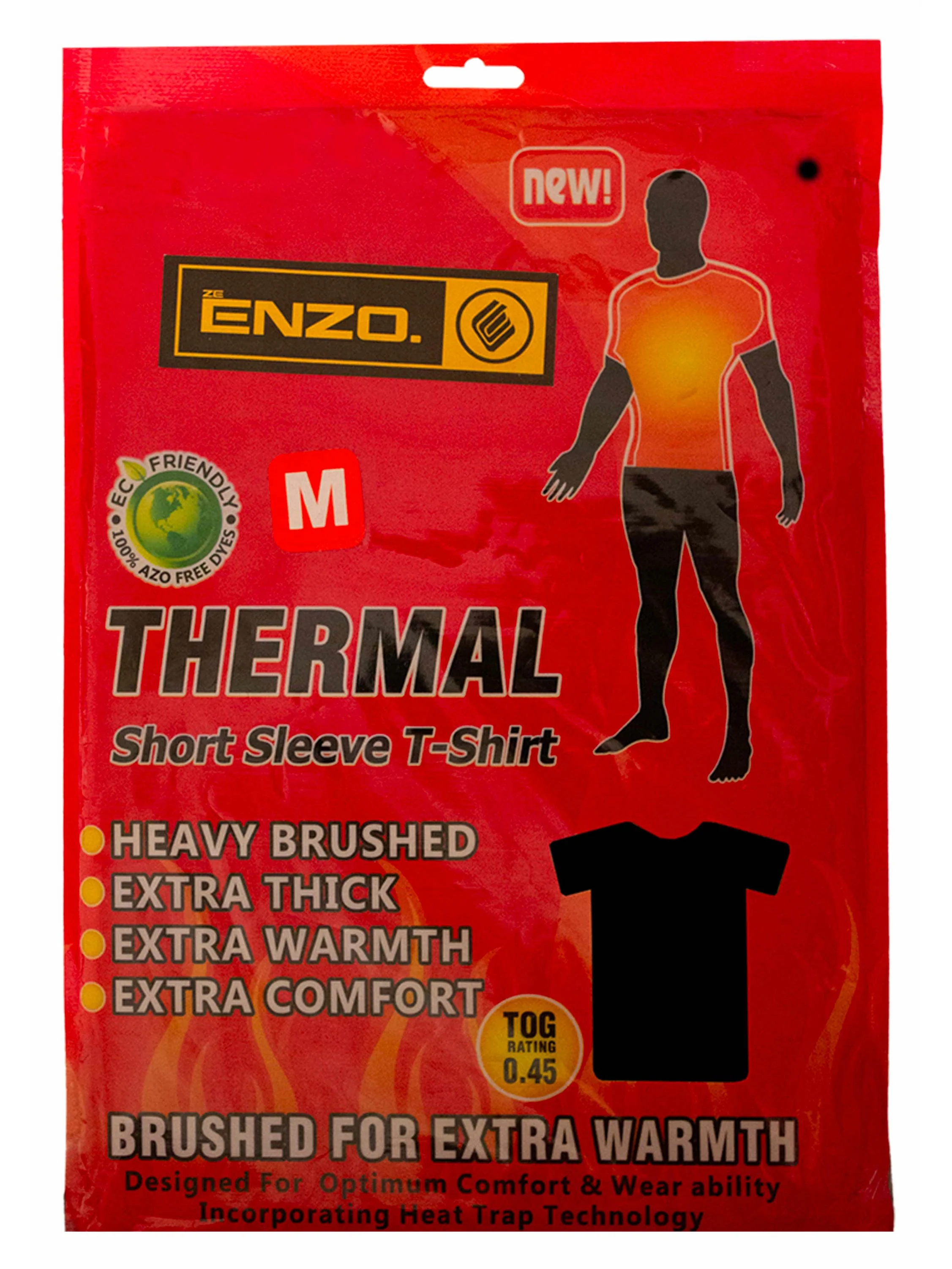 Enzo | Mens Short Sleeve Thermal Set - Image 4