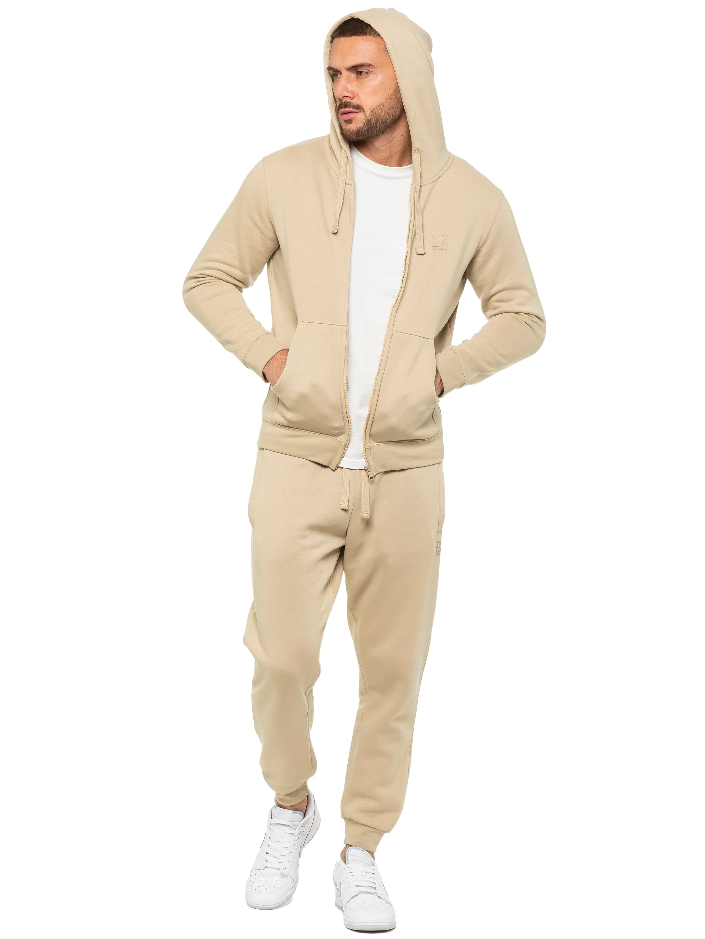 Enzo | Mens Zip Hoodie Tracksuit Set - Image 14