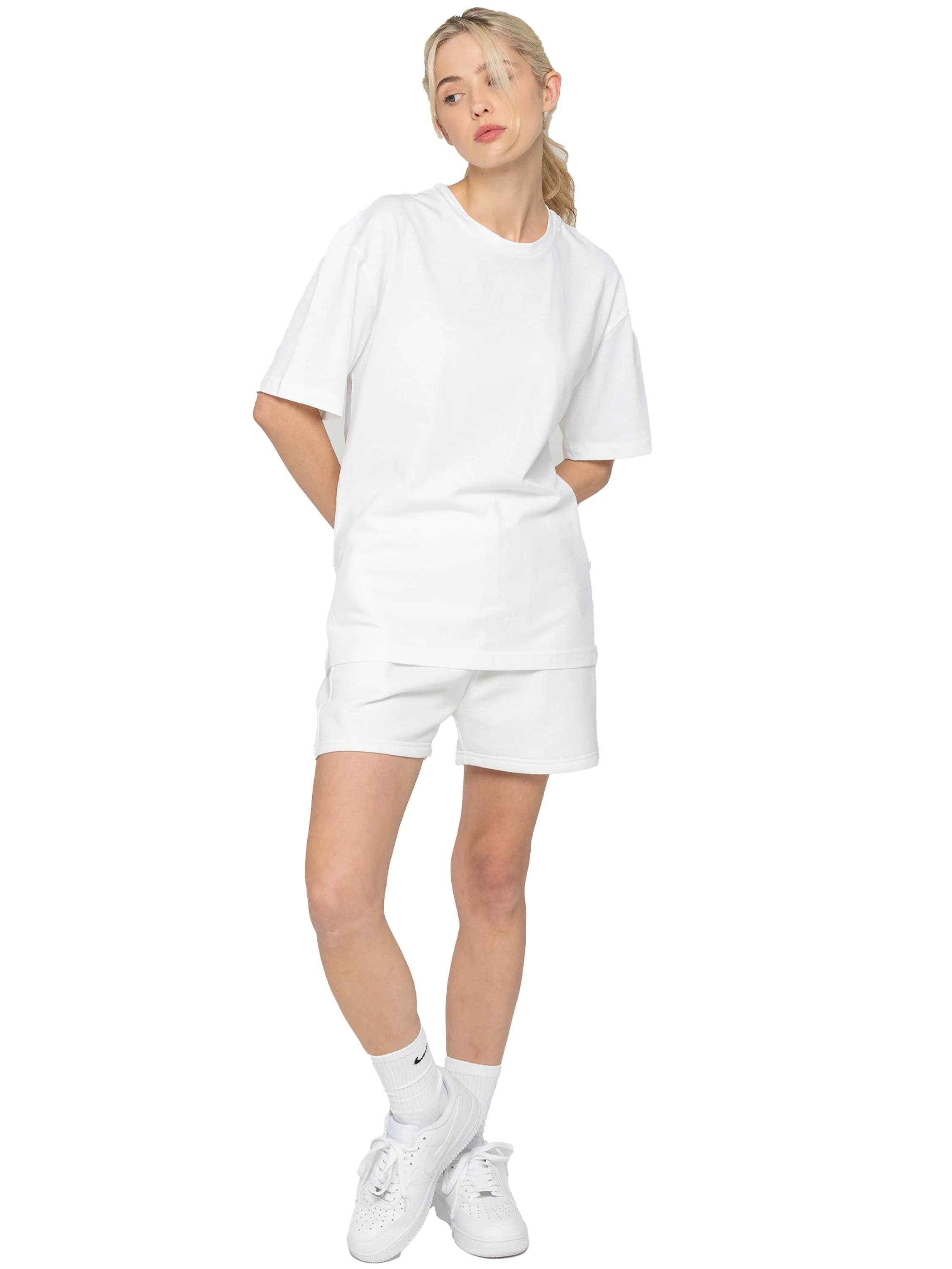 Enzo | Womens T-Shirt & Shorts Tracksuit Set - Image 8