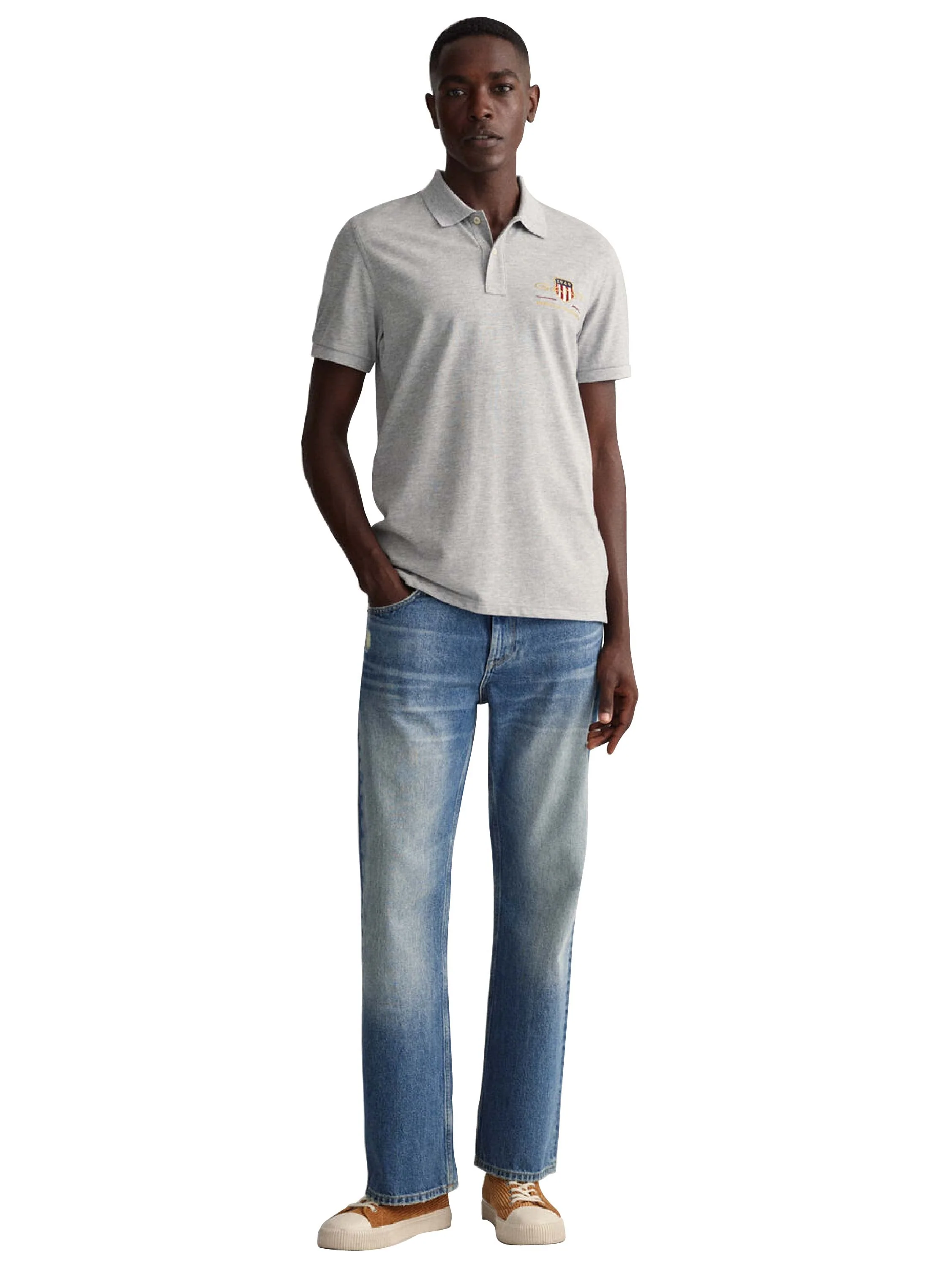 Gant | Mens Original Designer Polo Shirt - Image 4