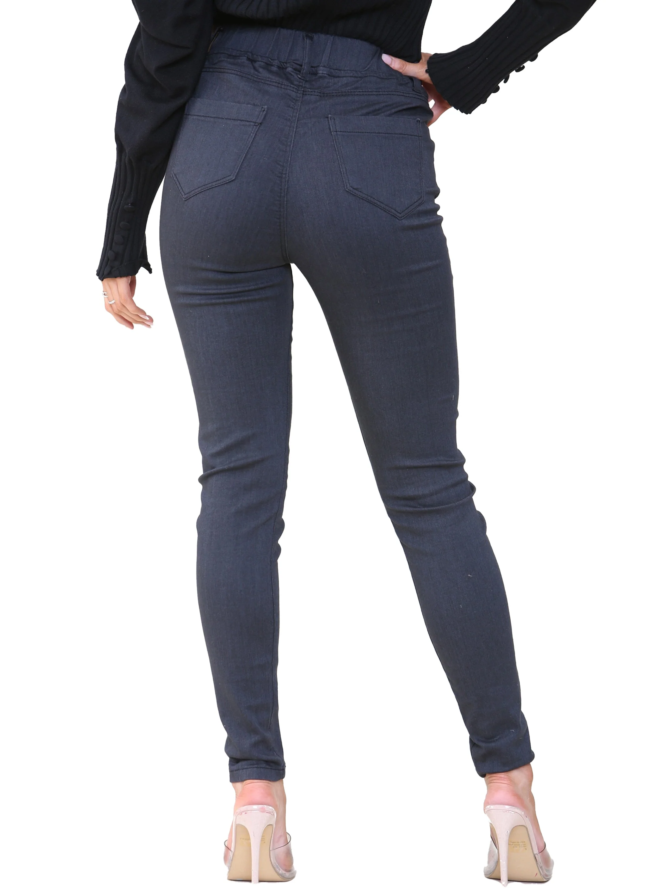 Kruze | Womens Skinny Denim Jeggings - Image 6