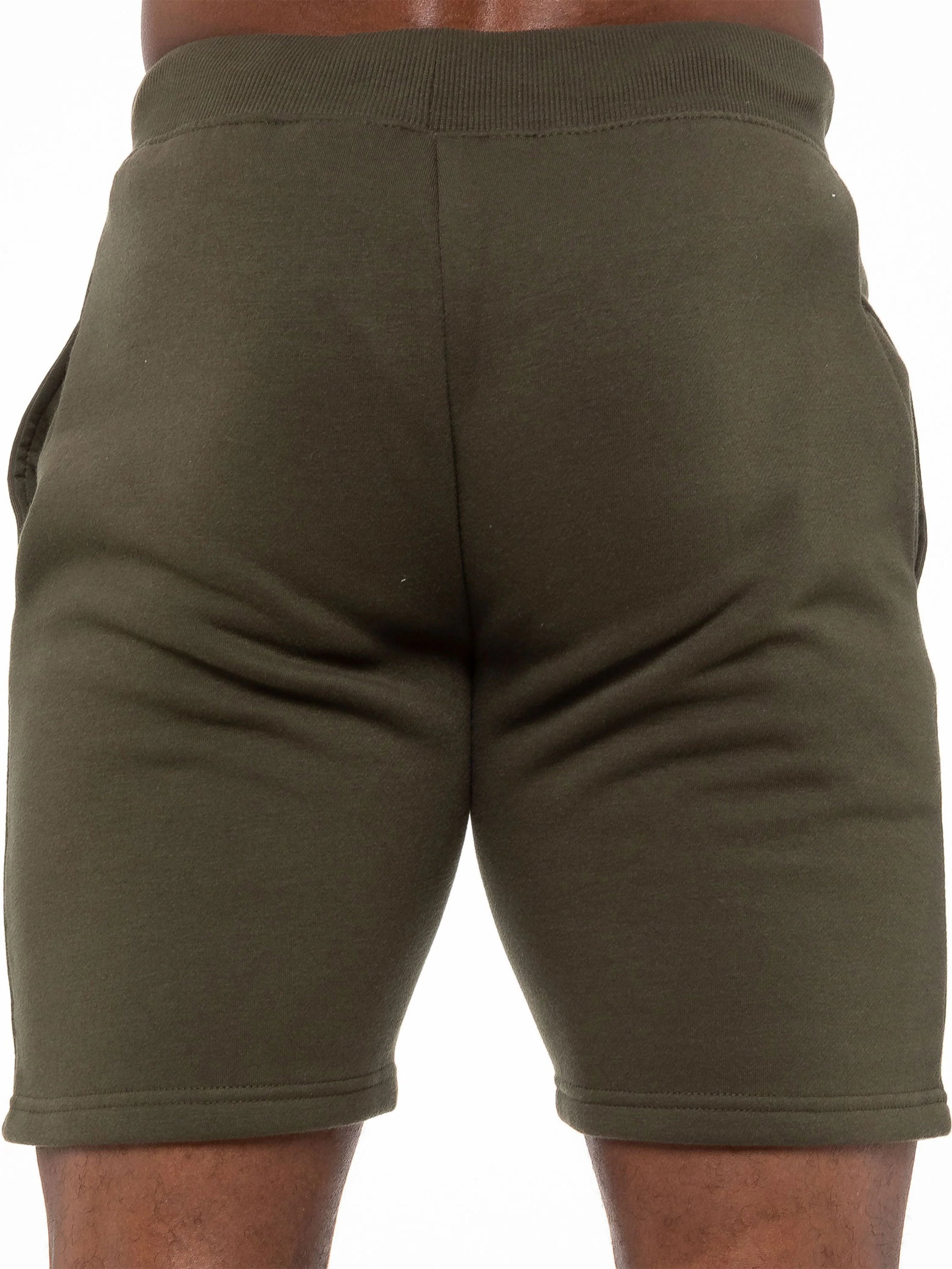 Mens Fleece Gym Running Shorts | Enzo Designer Menswear - Image 3