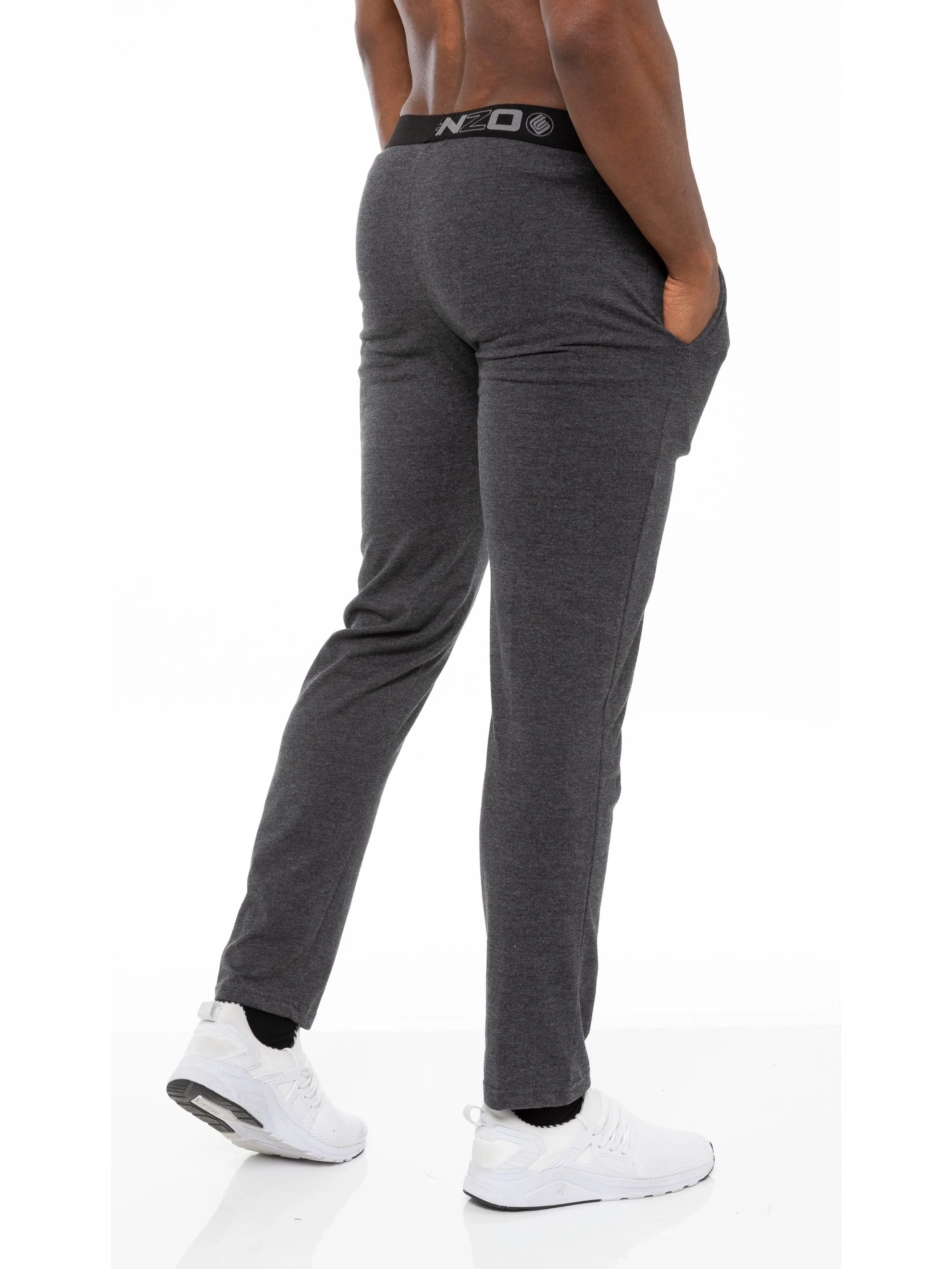 Mens Jacquard Waistline Lounge Pant Joggers | Enzo Designer Menswear - Image 6