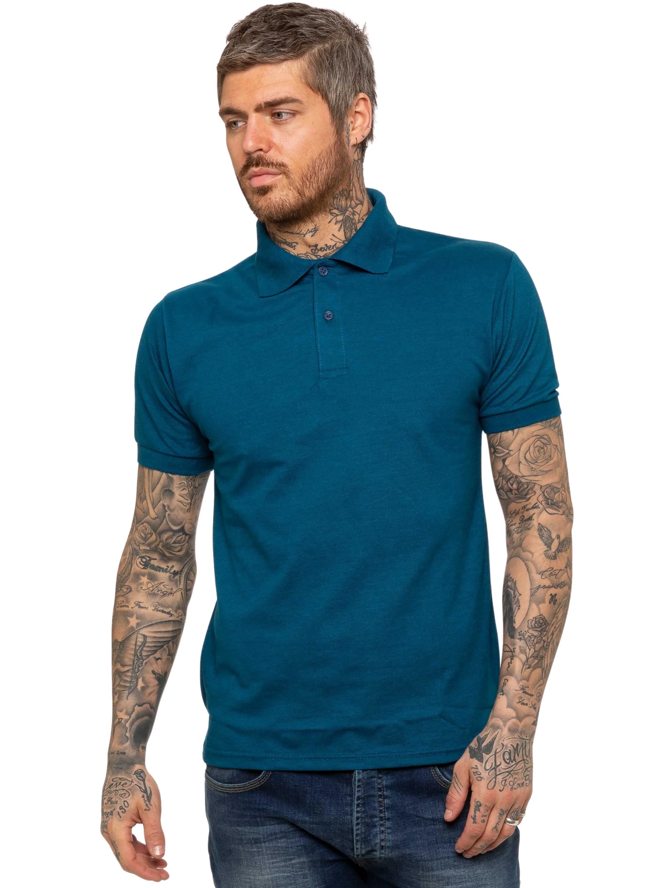 Kruze | Mens Pique Polo T-Shirt - Image 12