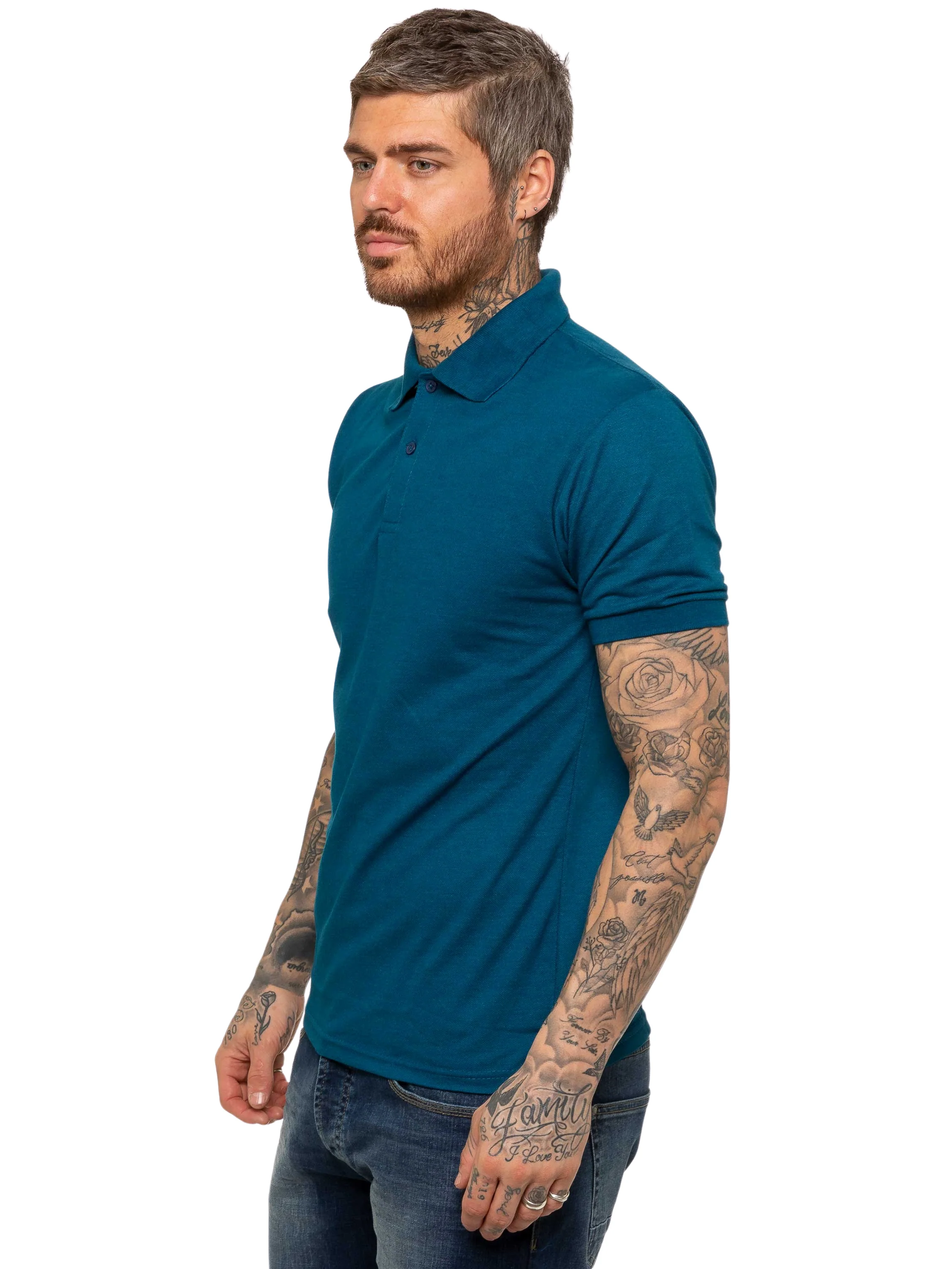 Kruze | Mens Pique Polo T-Shirt - Image 13