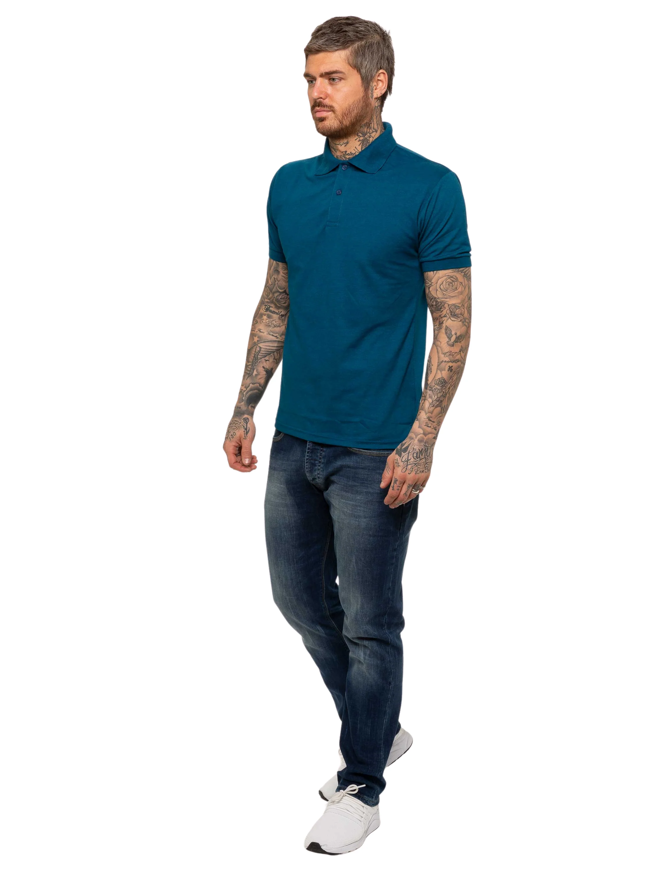 Kruze | Mens Pique Polo T-Shirt - Image 15