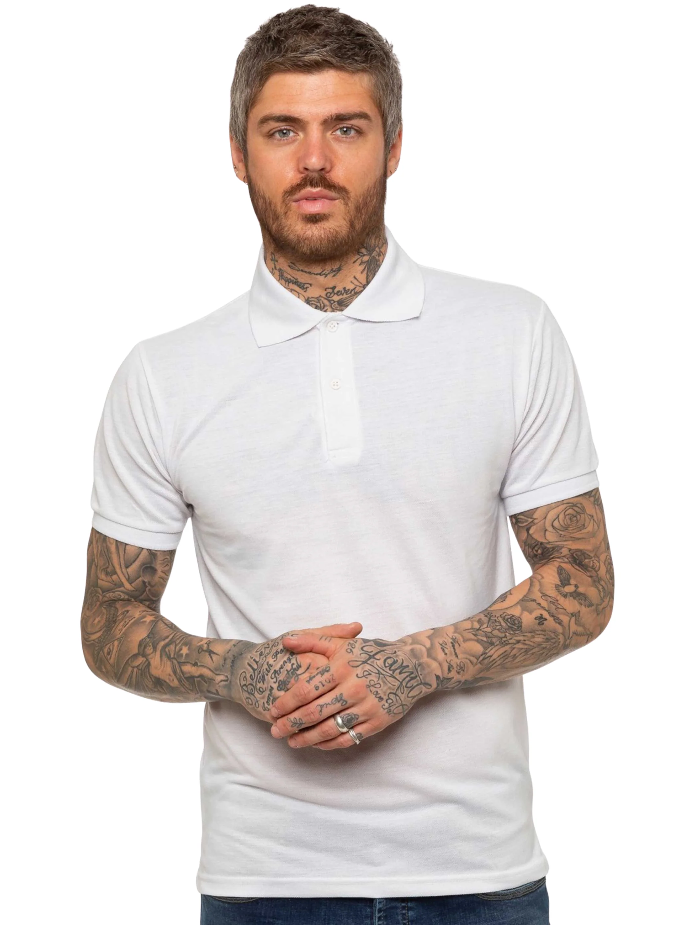 Kruze | Mens Pique Polo T-Shirt - Image 6