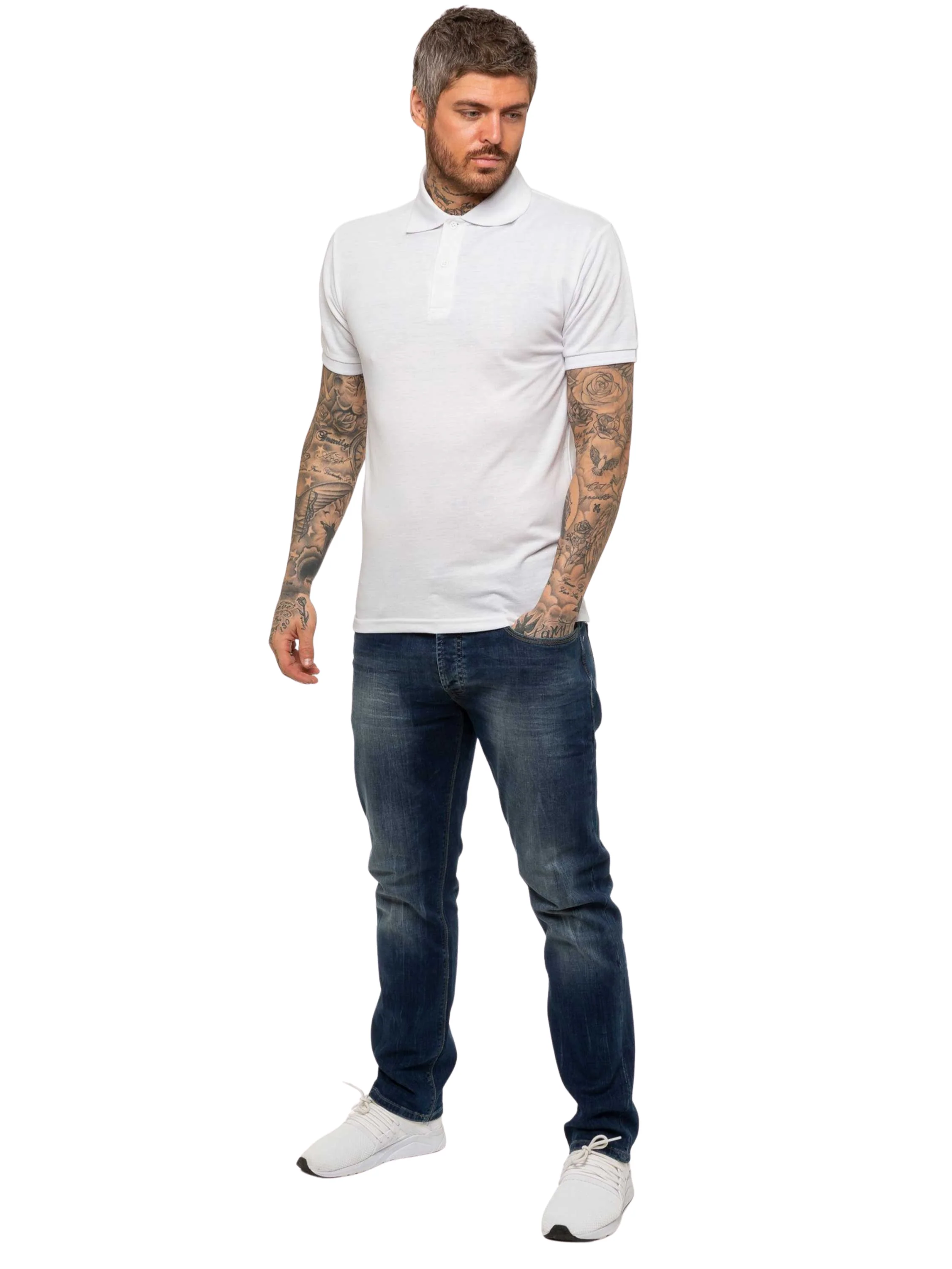 Kruze | Mens Pique Polo T-Shirt - Image 9