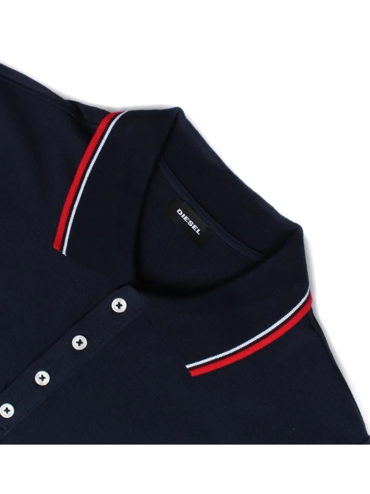 Diesel Mens Short Sleeve Polos | T-Randy Broken - Image 9