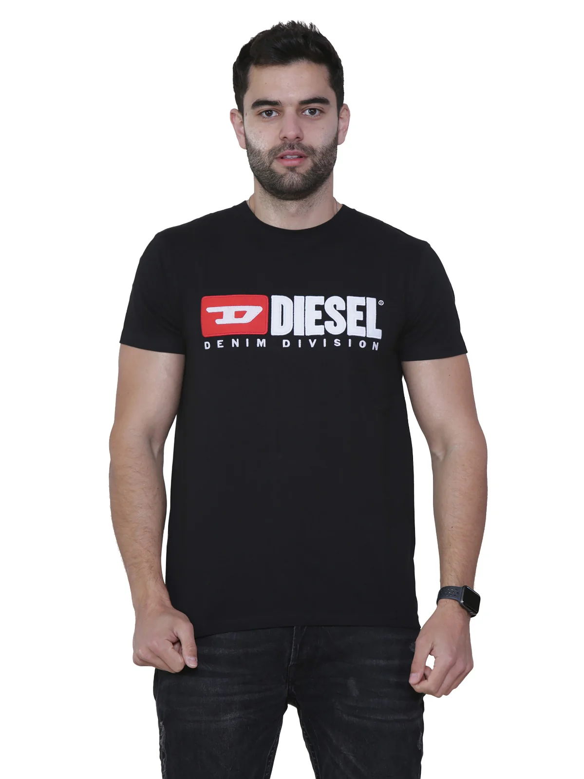 Diesel Mens Short Sleeve T Shirt | T-Diego Division - Image 22