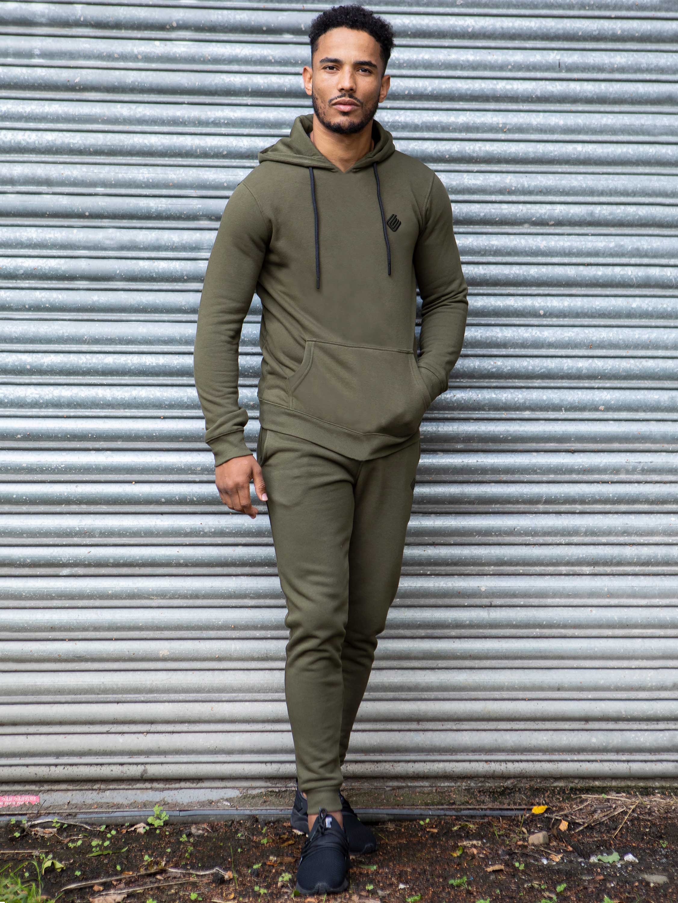 Enzo  Mens Pullover Hooded Jumper - Image 3
