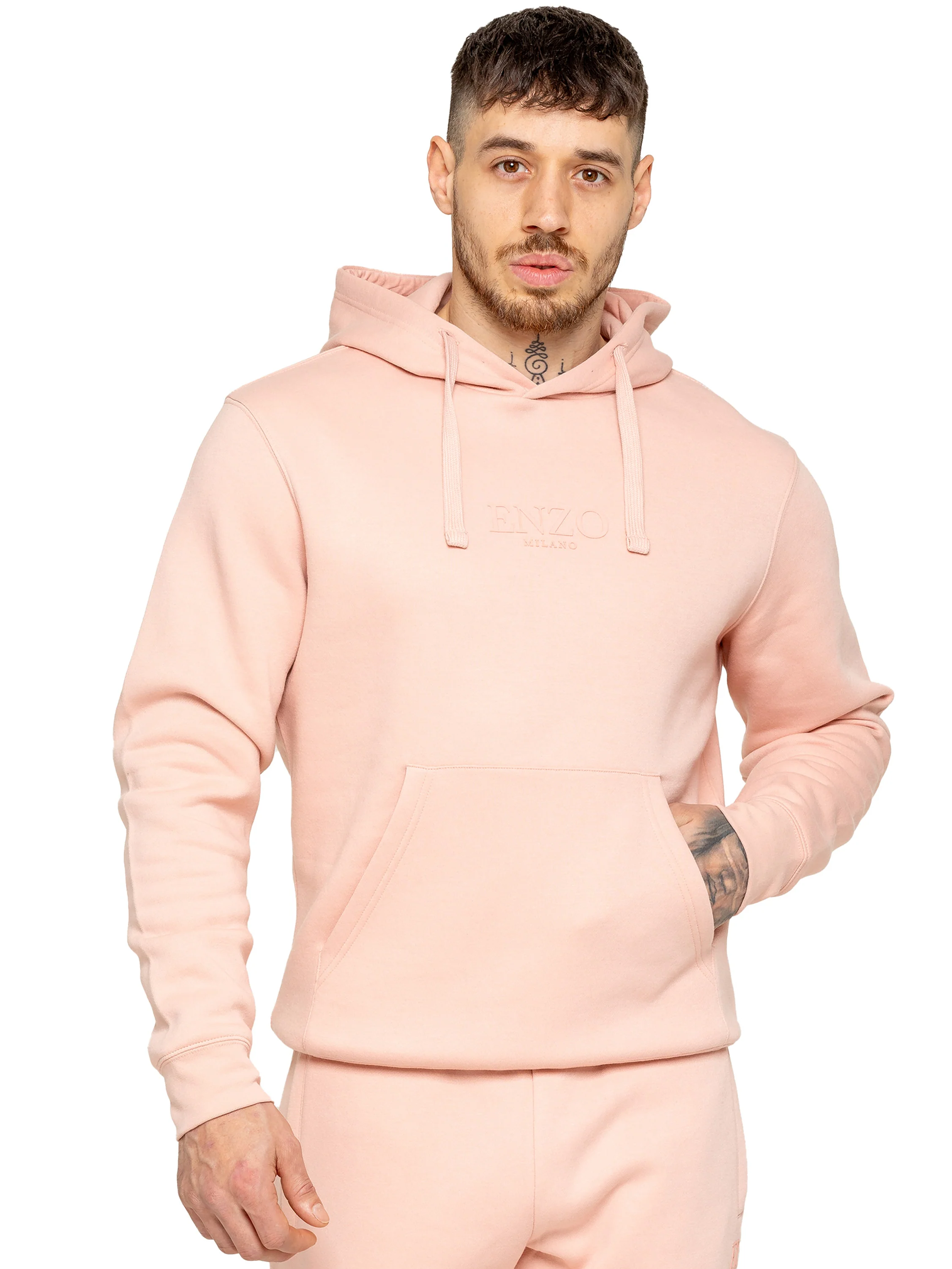 Enzo | Mens Pullover Hoodie - Image 10