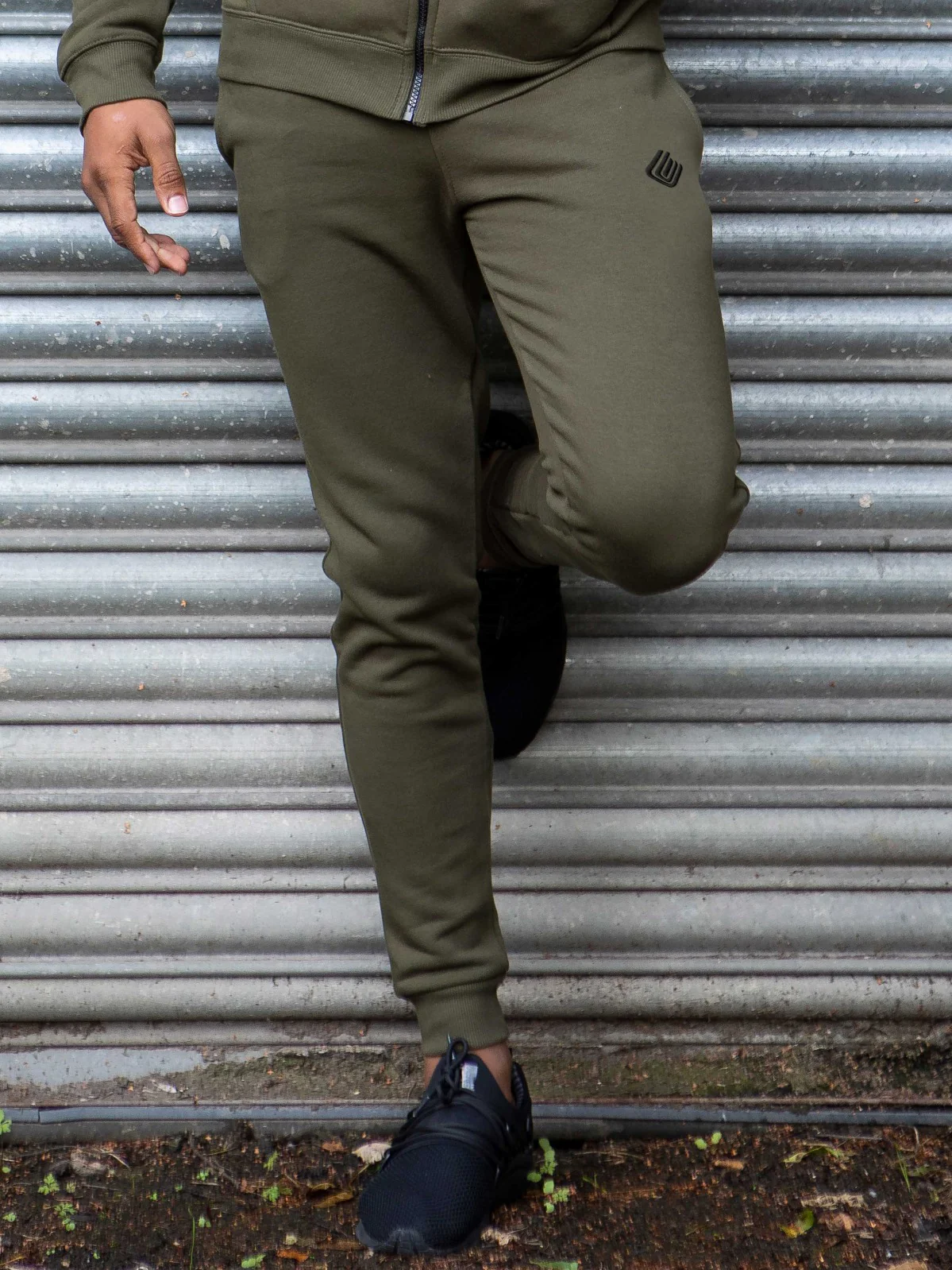 Enzo Mens Slim Fit Fleece Jogging Bottoms - Image 10