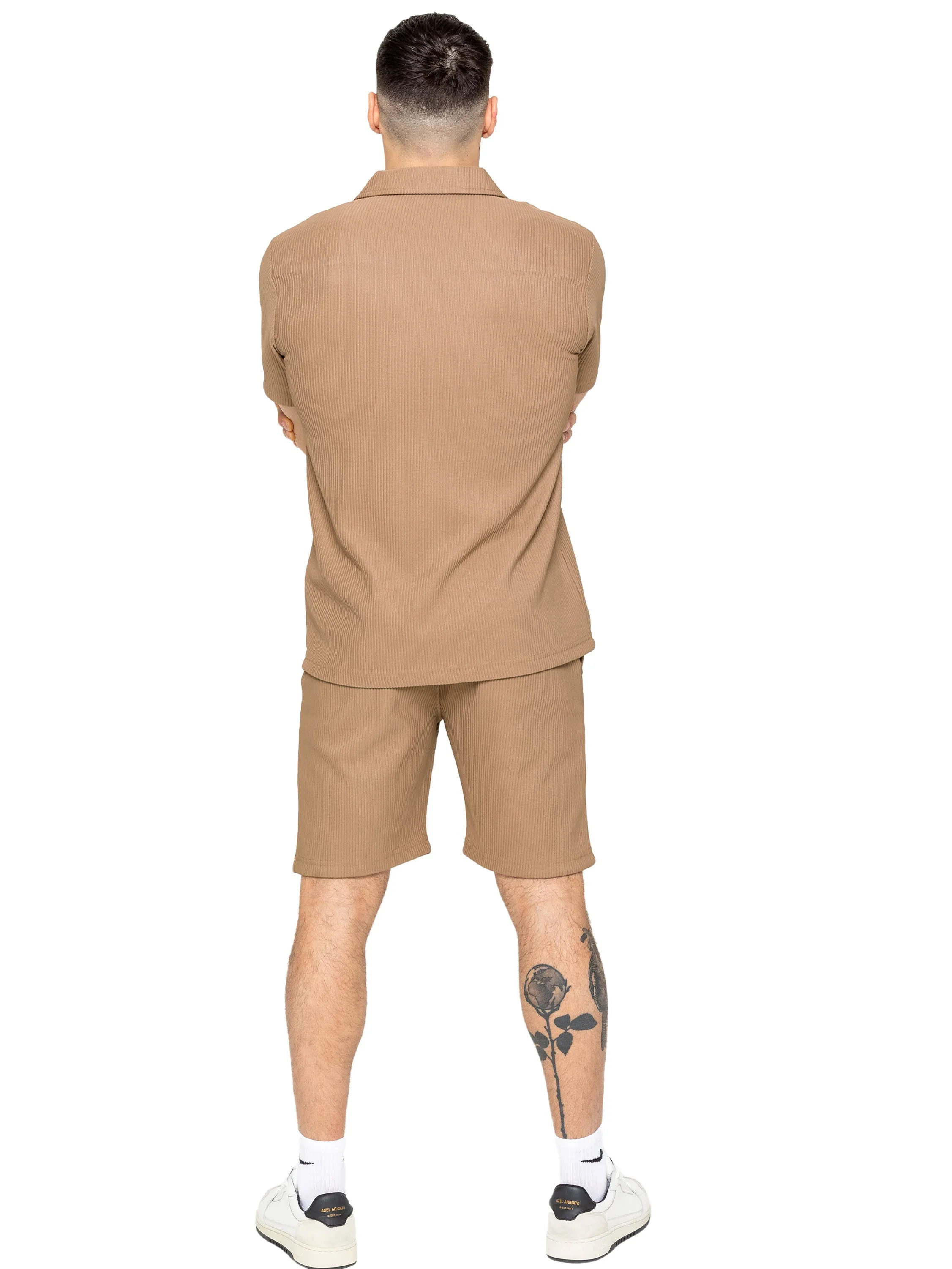 Enzo | Mens Textured Summer Outfit Set - Image 4