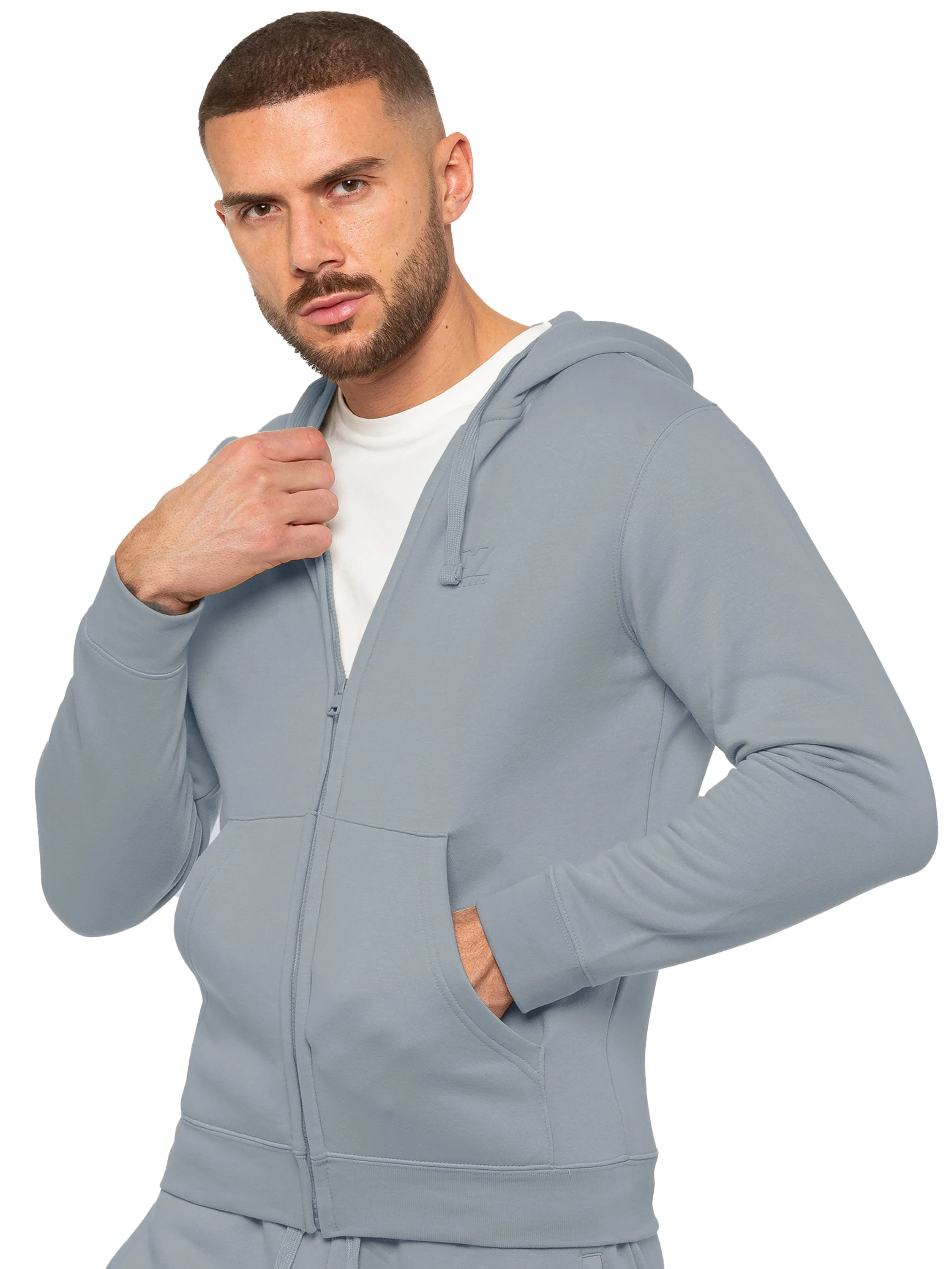 Enzo | Mens Zip Hoodie - Image 10