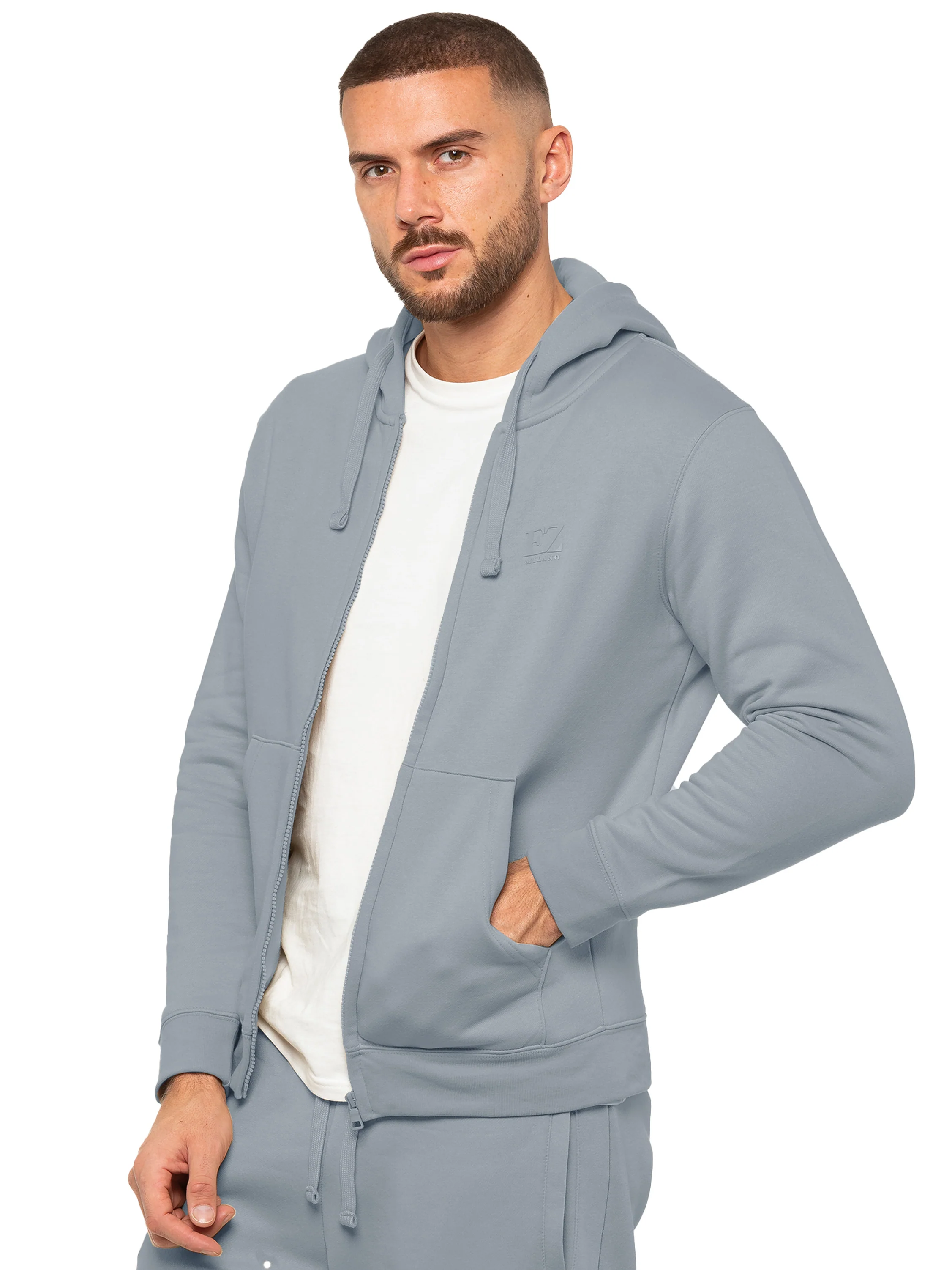 Enzo | Mens Zip Hoodie - Image 9