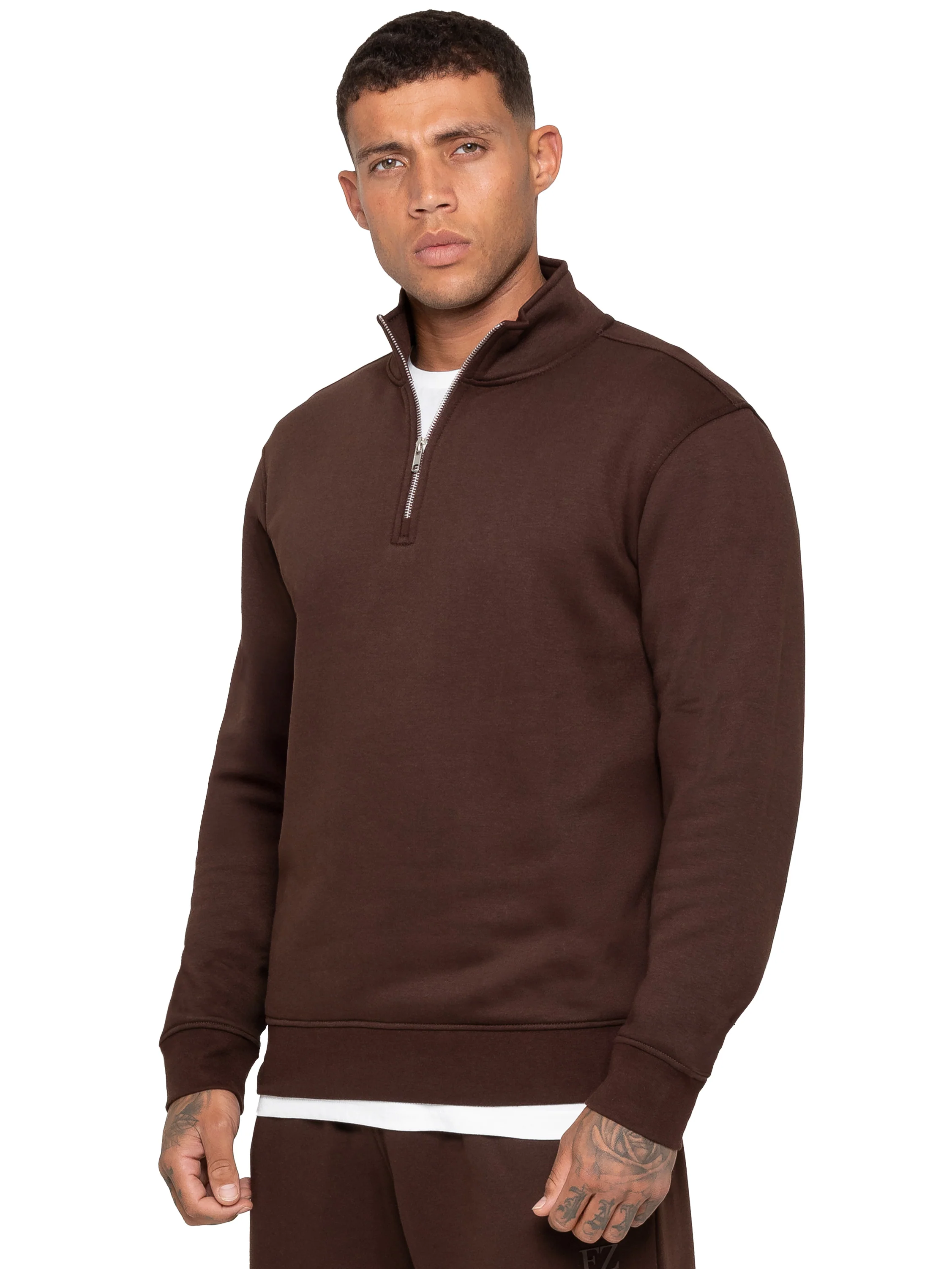 Enzo Milano | Men’s Half Zip Sweatshirt Tracksuit - Image 28