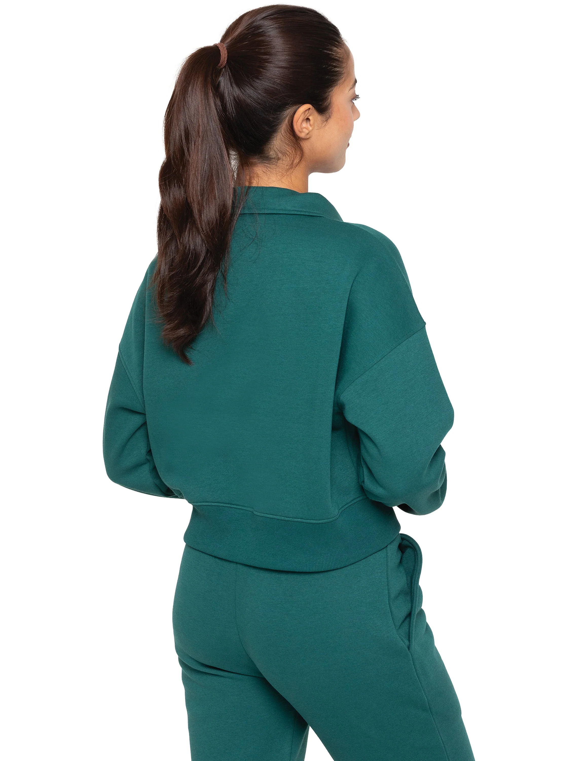 Enzo | Womens Funnel Neck Sweatshirt - Image 2