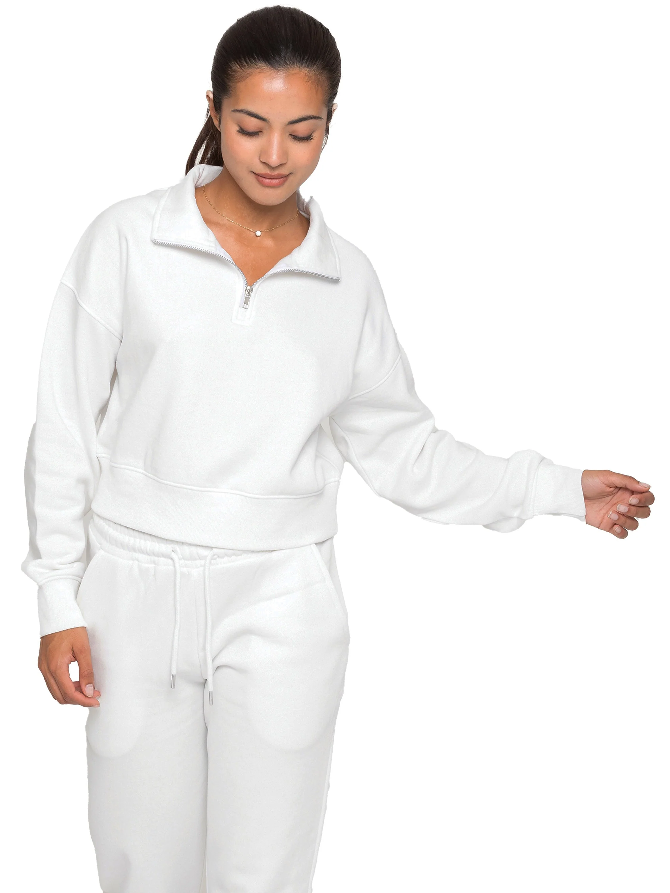 Enzo | Womens Funnel Neck Sweatshirt - Image 27