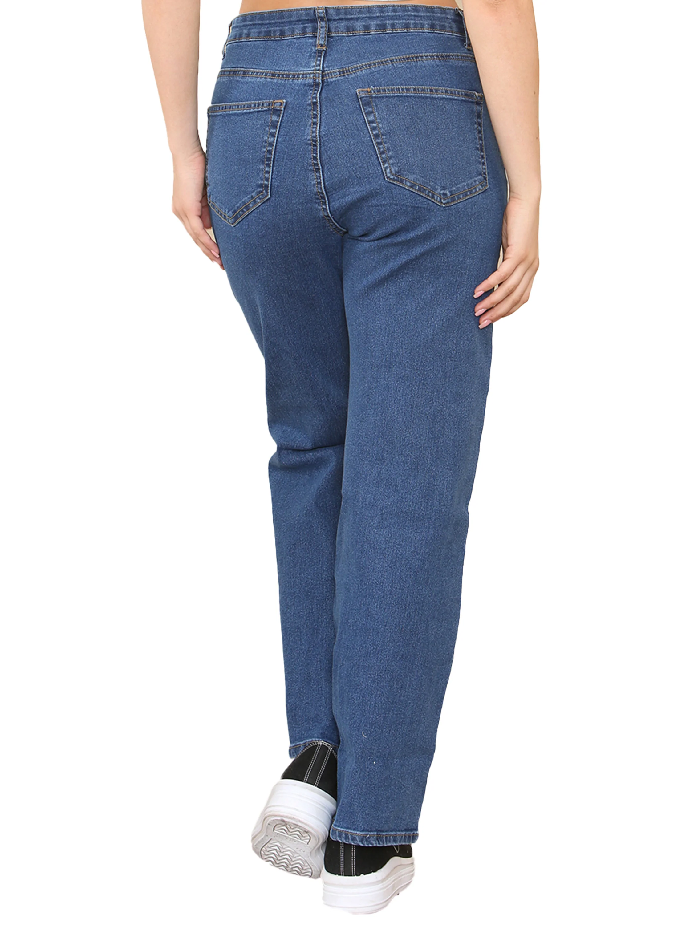 Enzo | Womens Wide Leg Jeans - Image 11