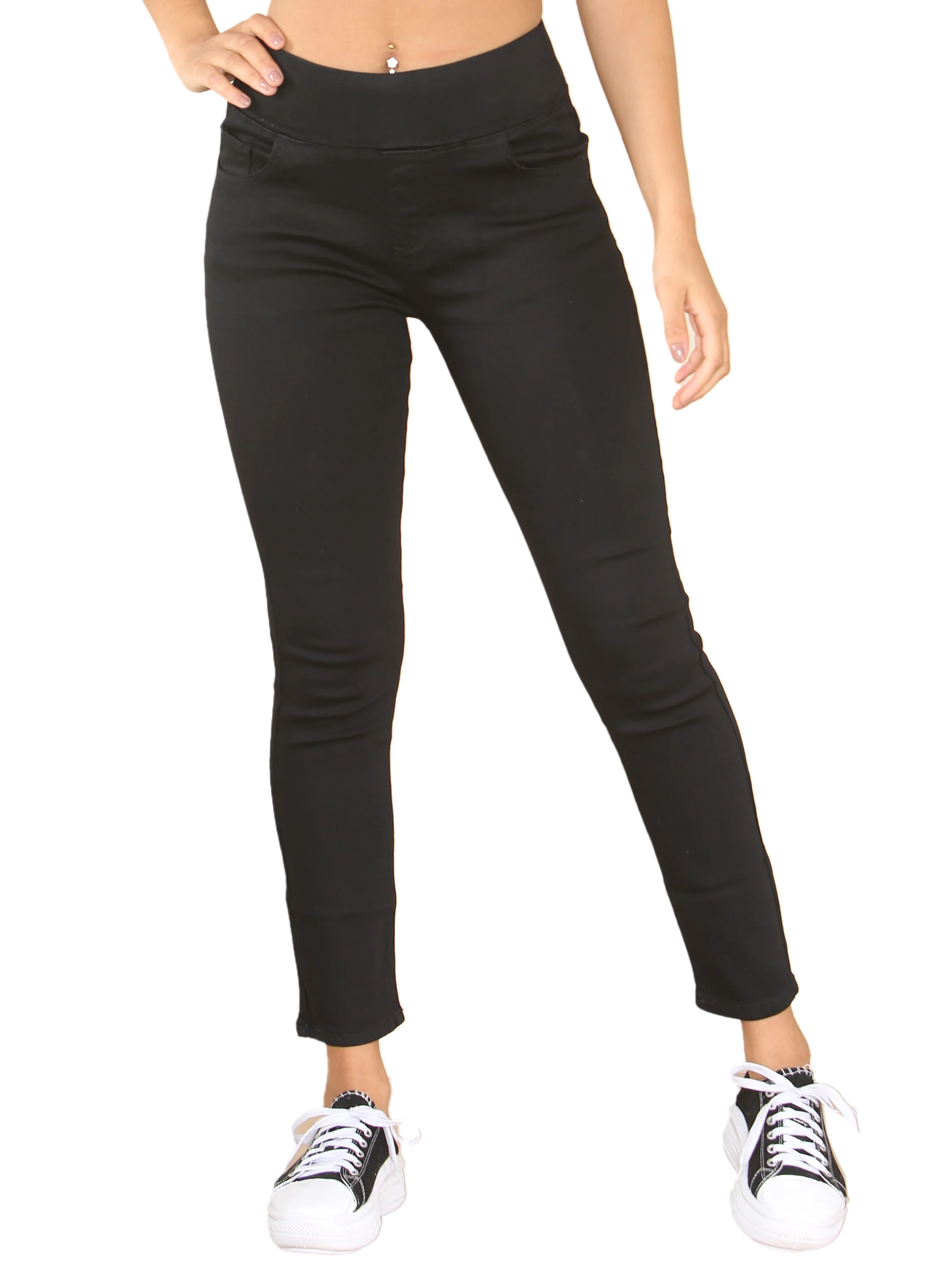 Enzo | Womens Wide Waist Jeans - Image 10