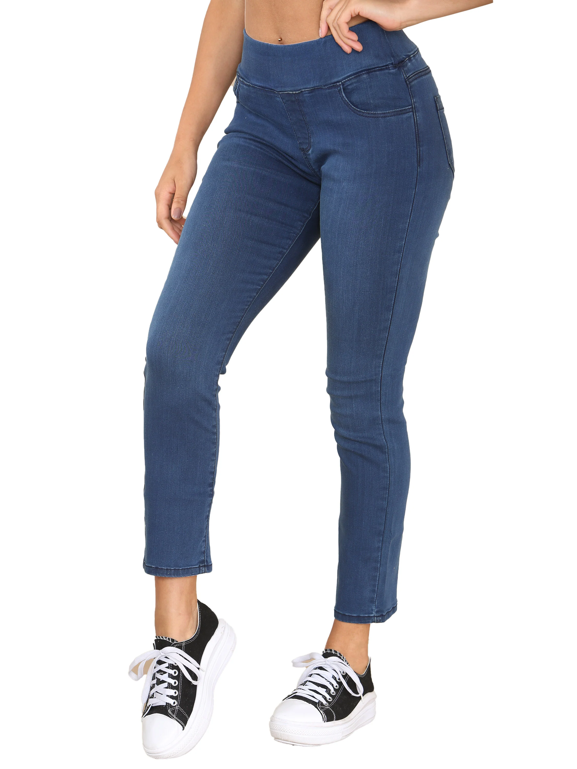 Enzo | Womens Wide Waist Jeans - Image 17
