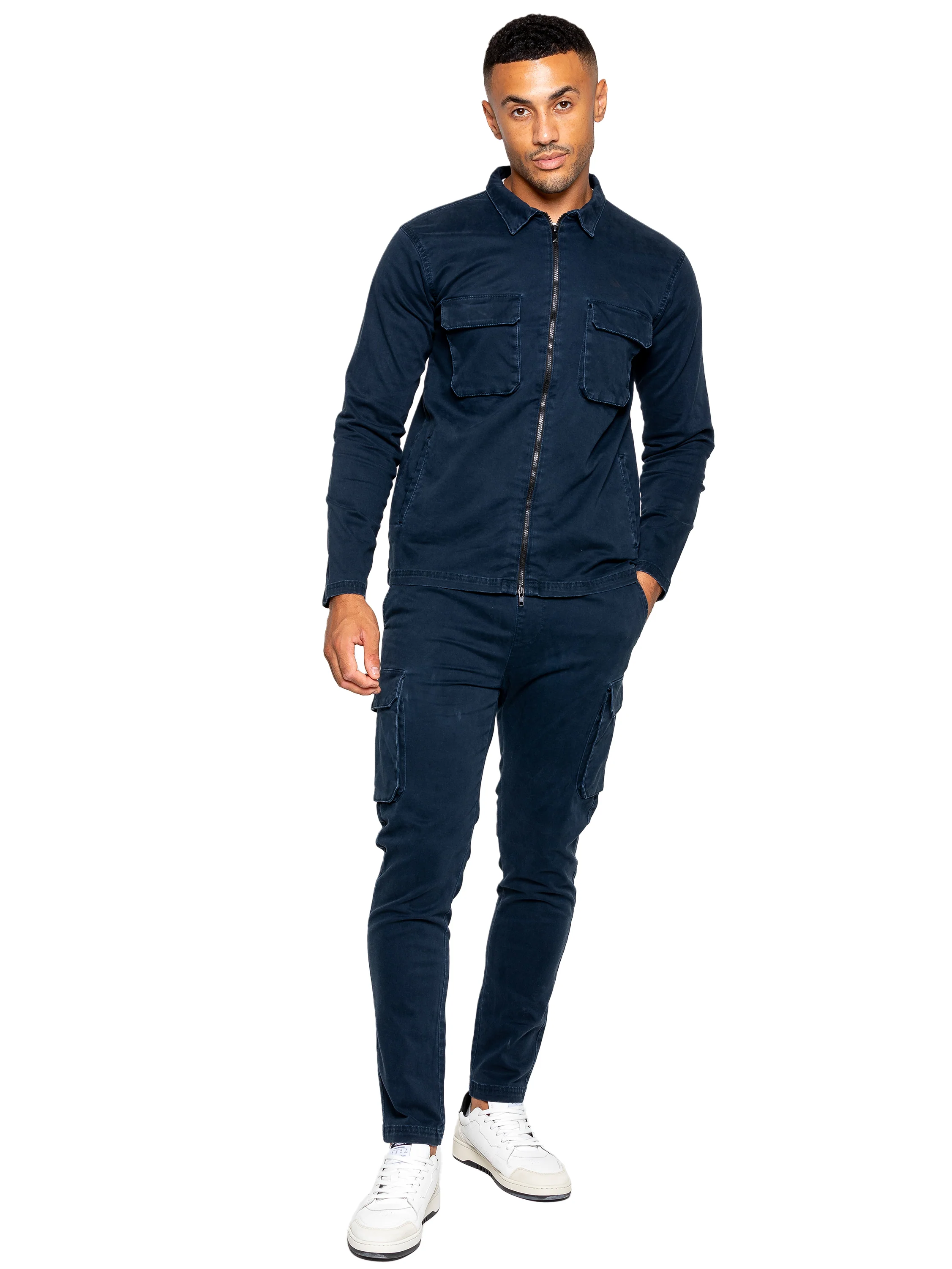 Enzo | Mens Cargo Trousers - Image 21