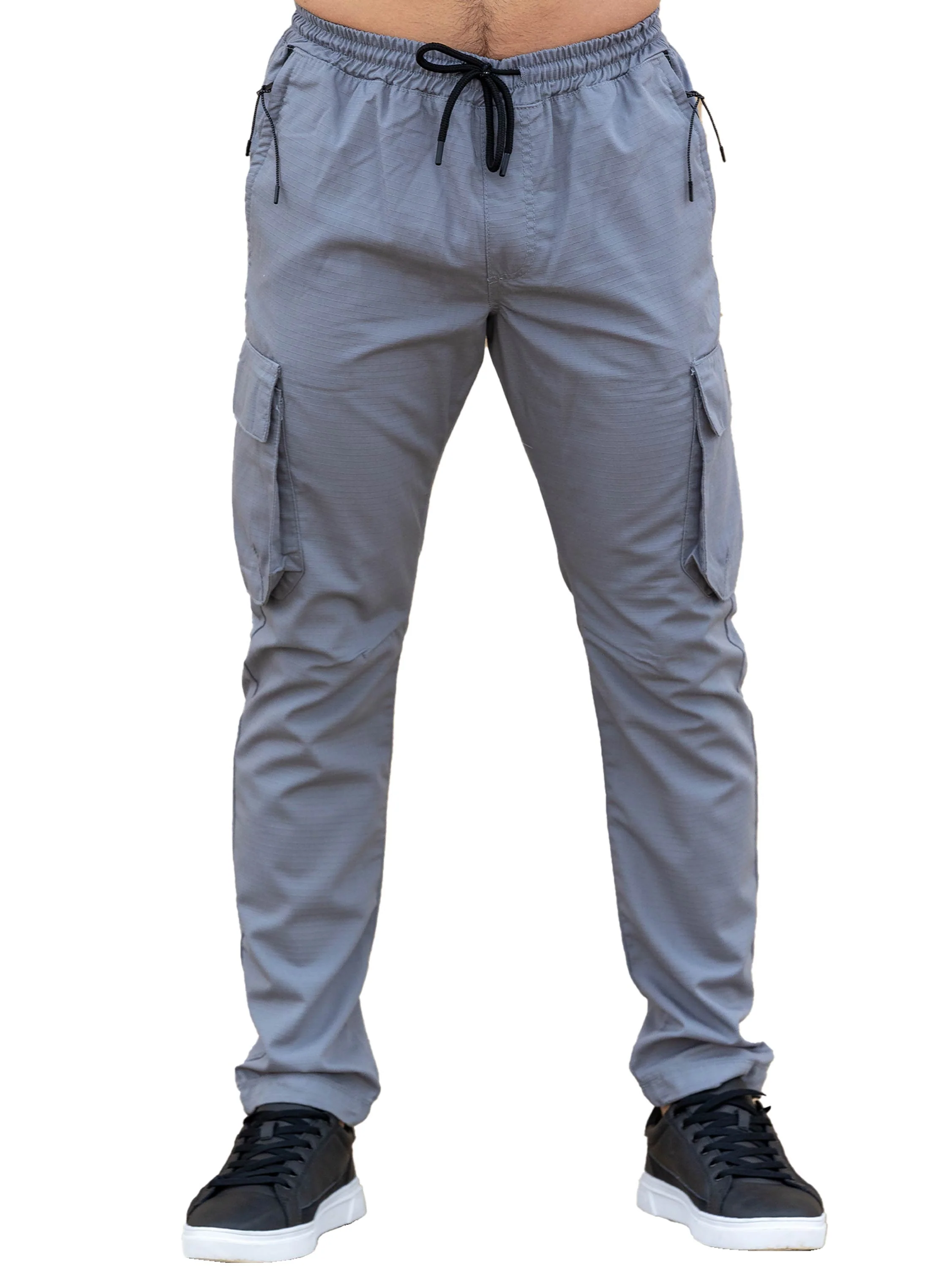 Enzo | Mens Technical Cargo Trousers - Image 10