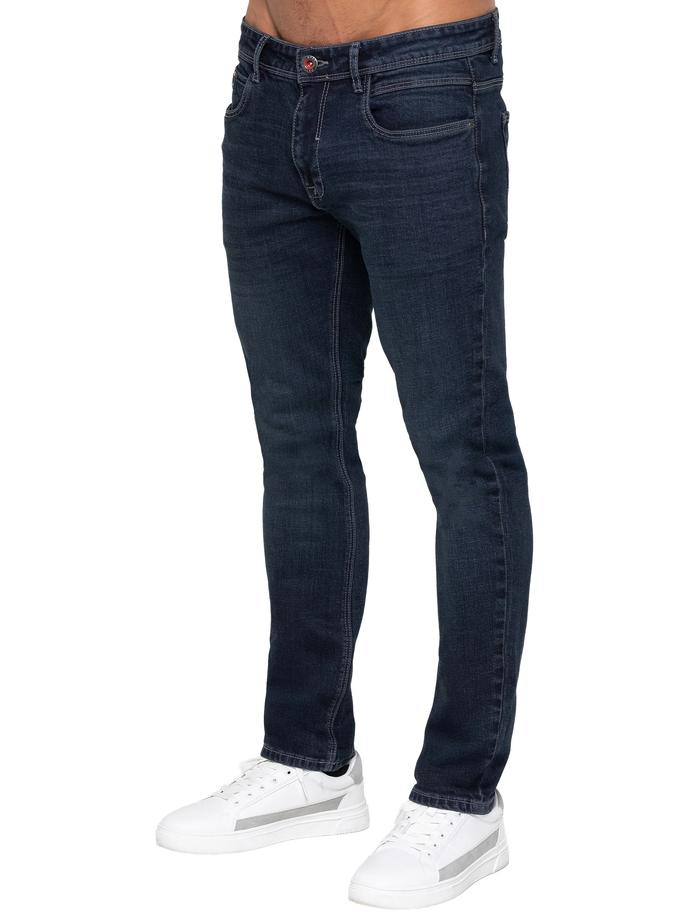 Enzo Milano | Men’s Classic Tapered Jeans - Image 5