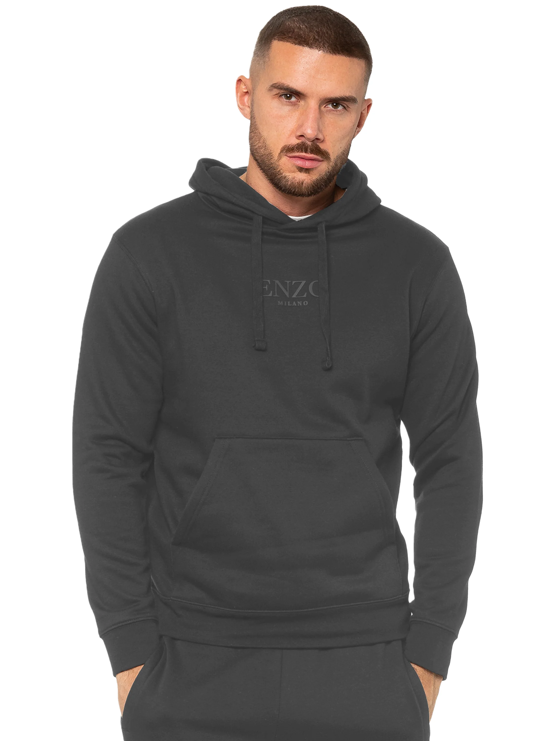 Enzo | Mens Pullover Hoodie Tracksuit Set - Image 11