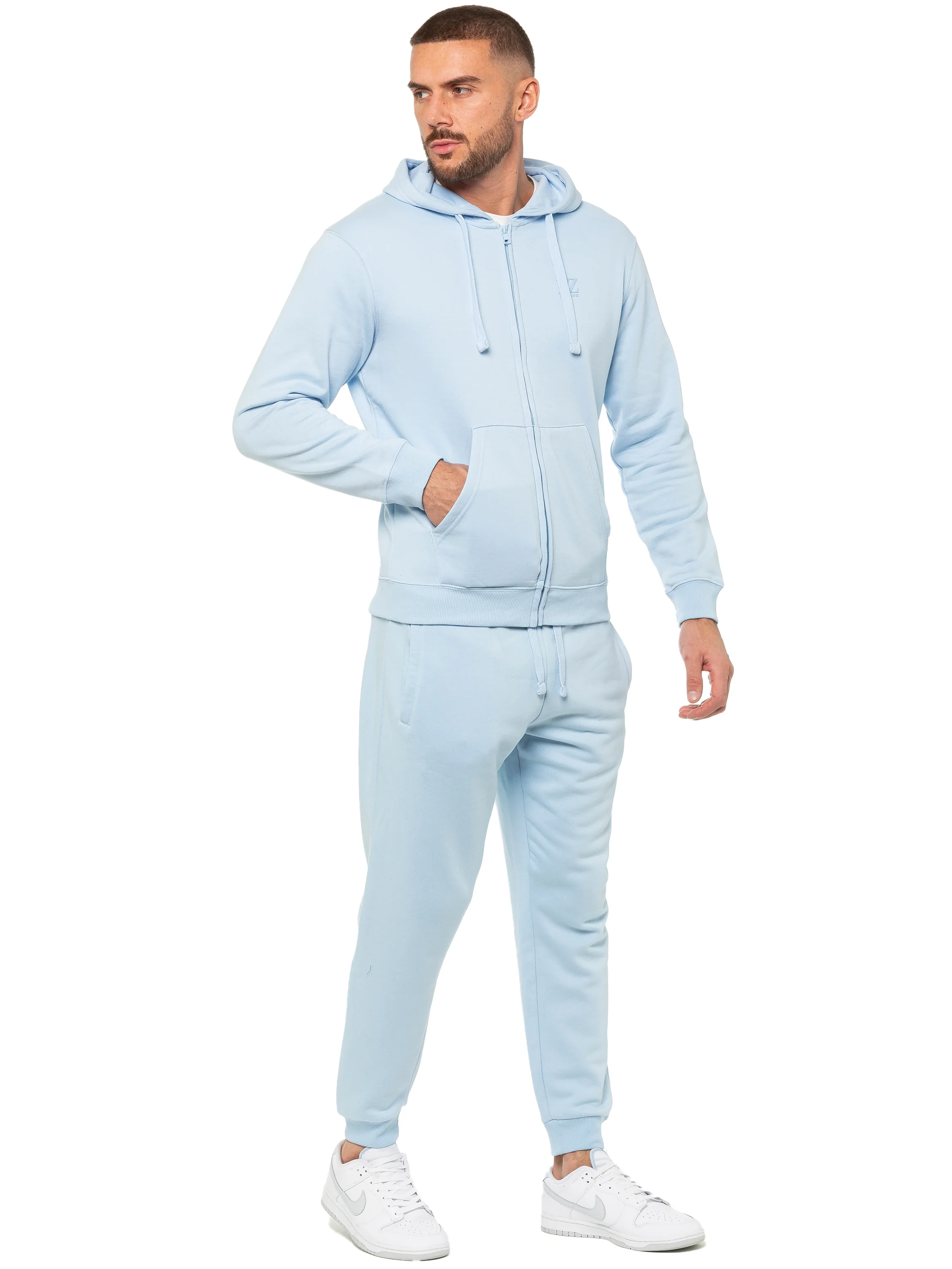 Enzo | Mens Zip Hoodie Tracksuit Set - Image 19
