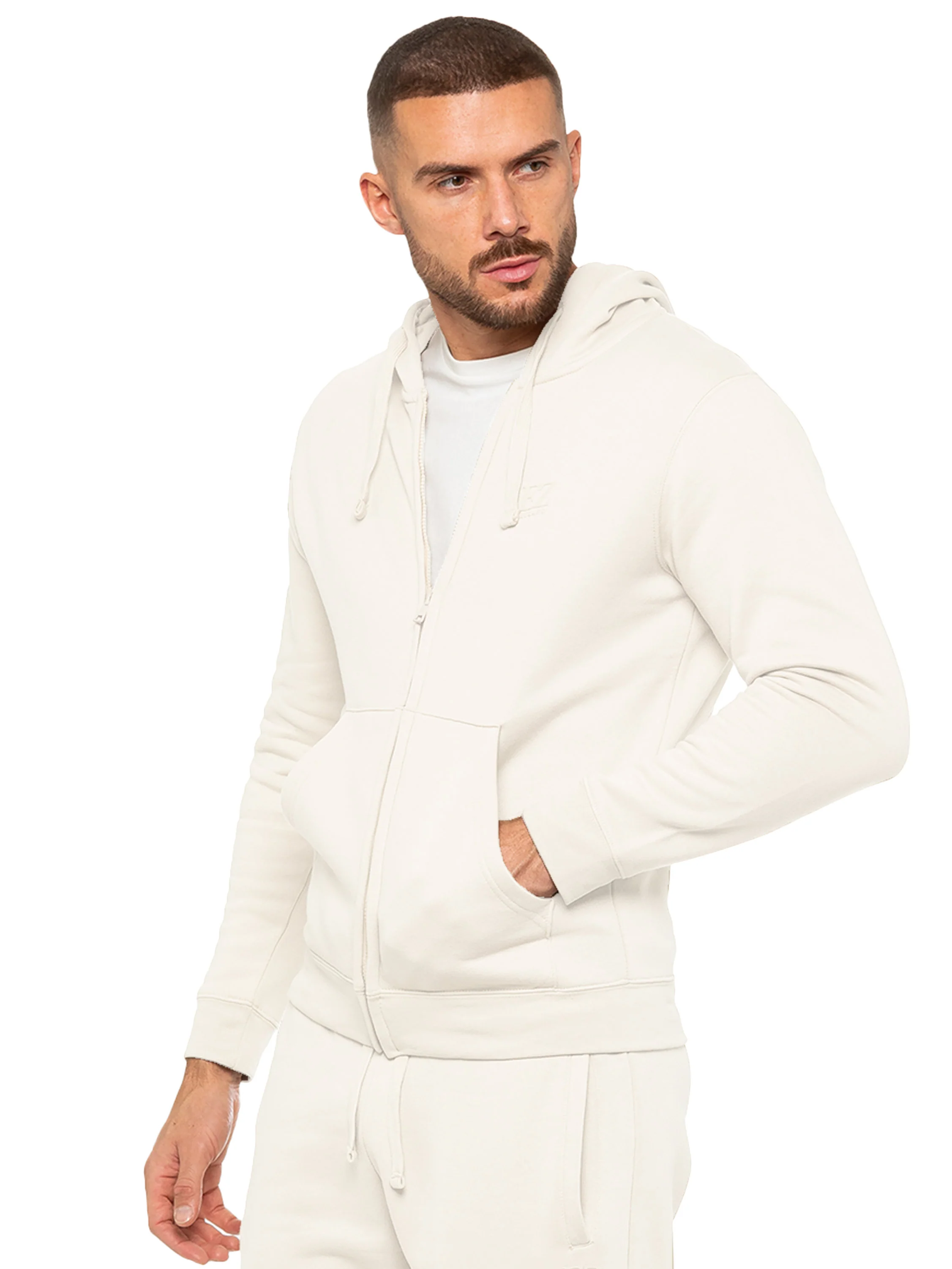 Enzo | Mens Zip Hoodie - Image 6