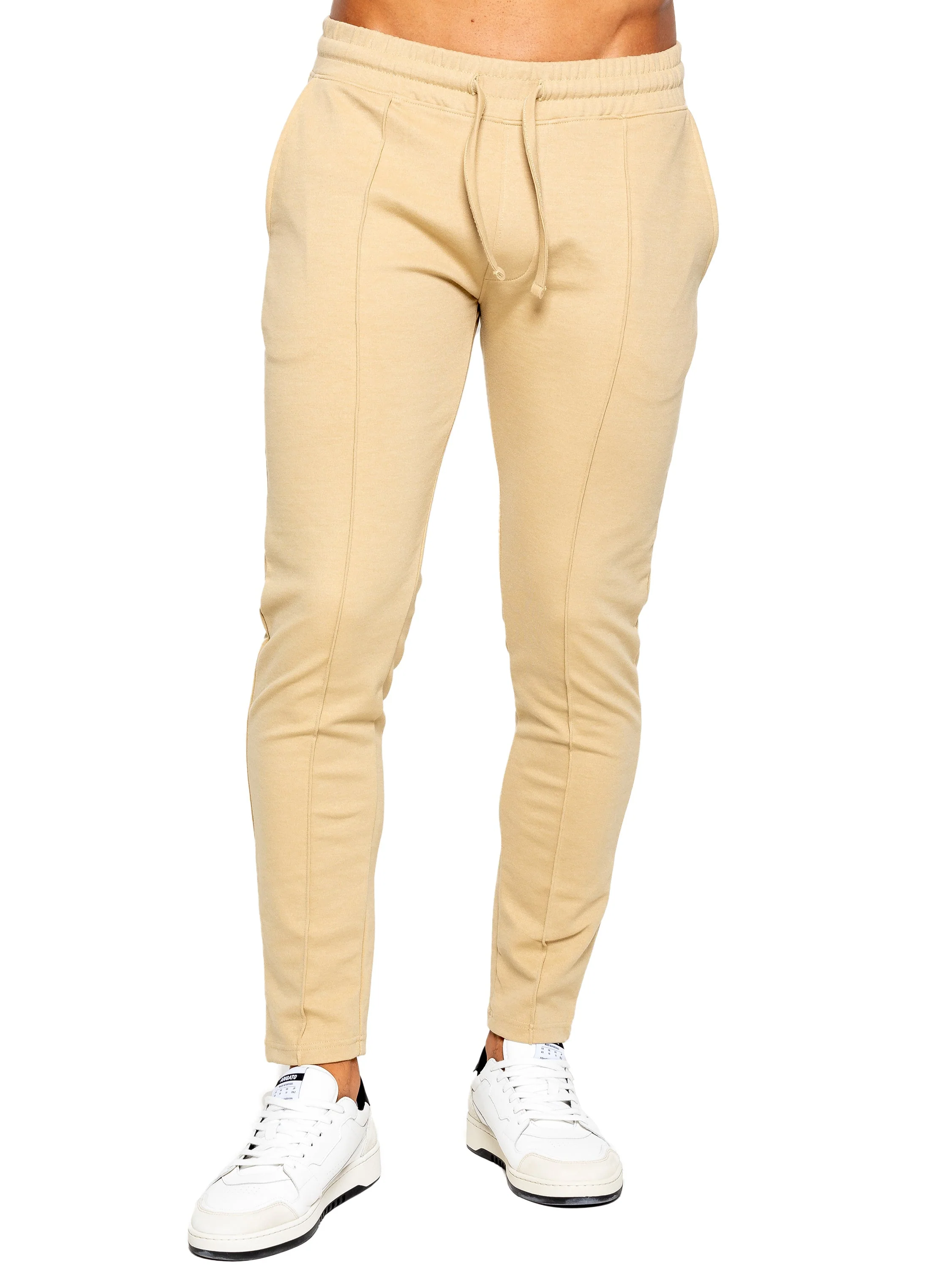 Enzo | Mens Smart Pleated Joggers - Image 14
