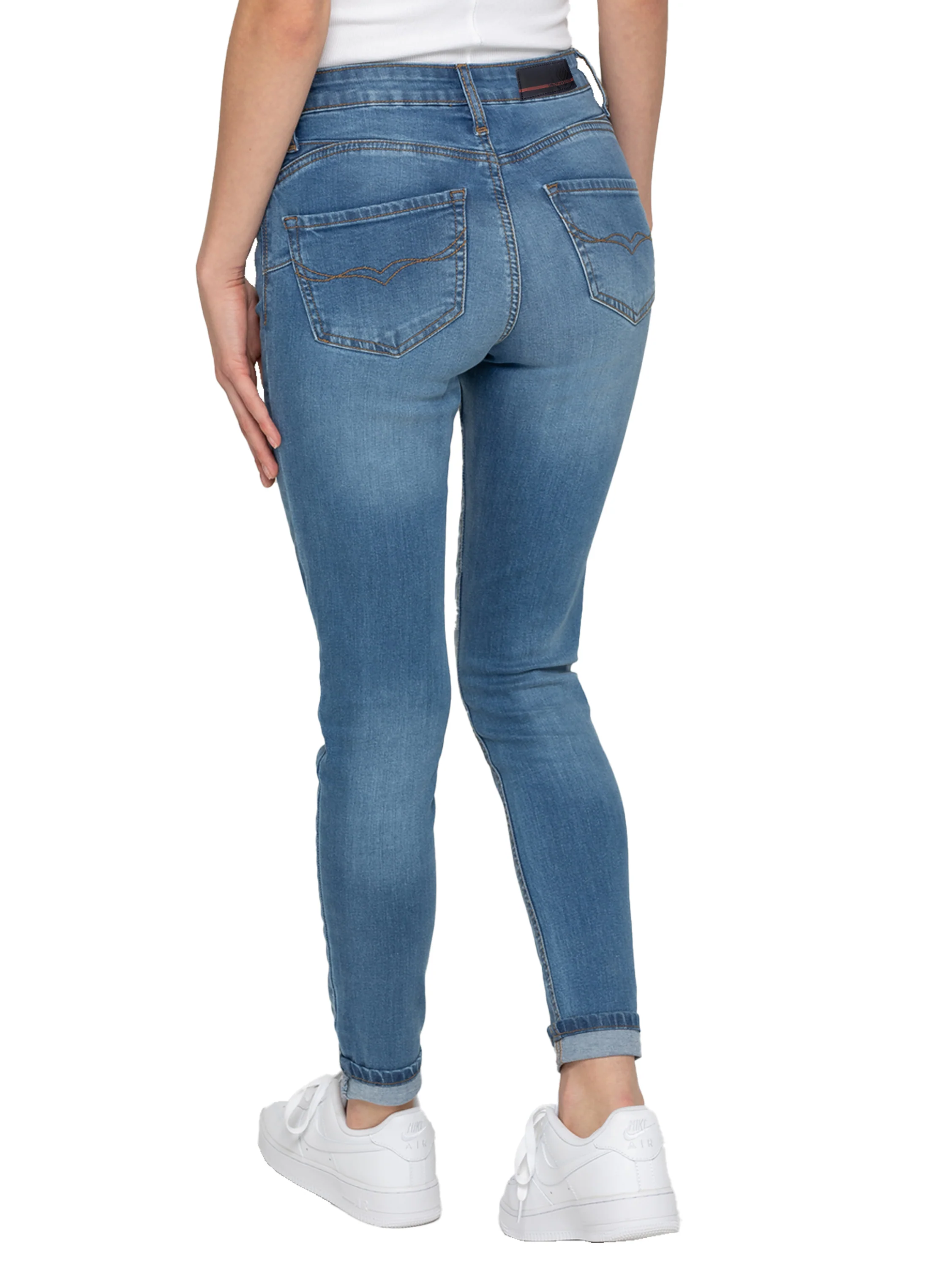 Enzo | Womens Slim Fit Sculpt Jeans - Image 2