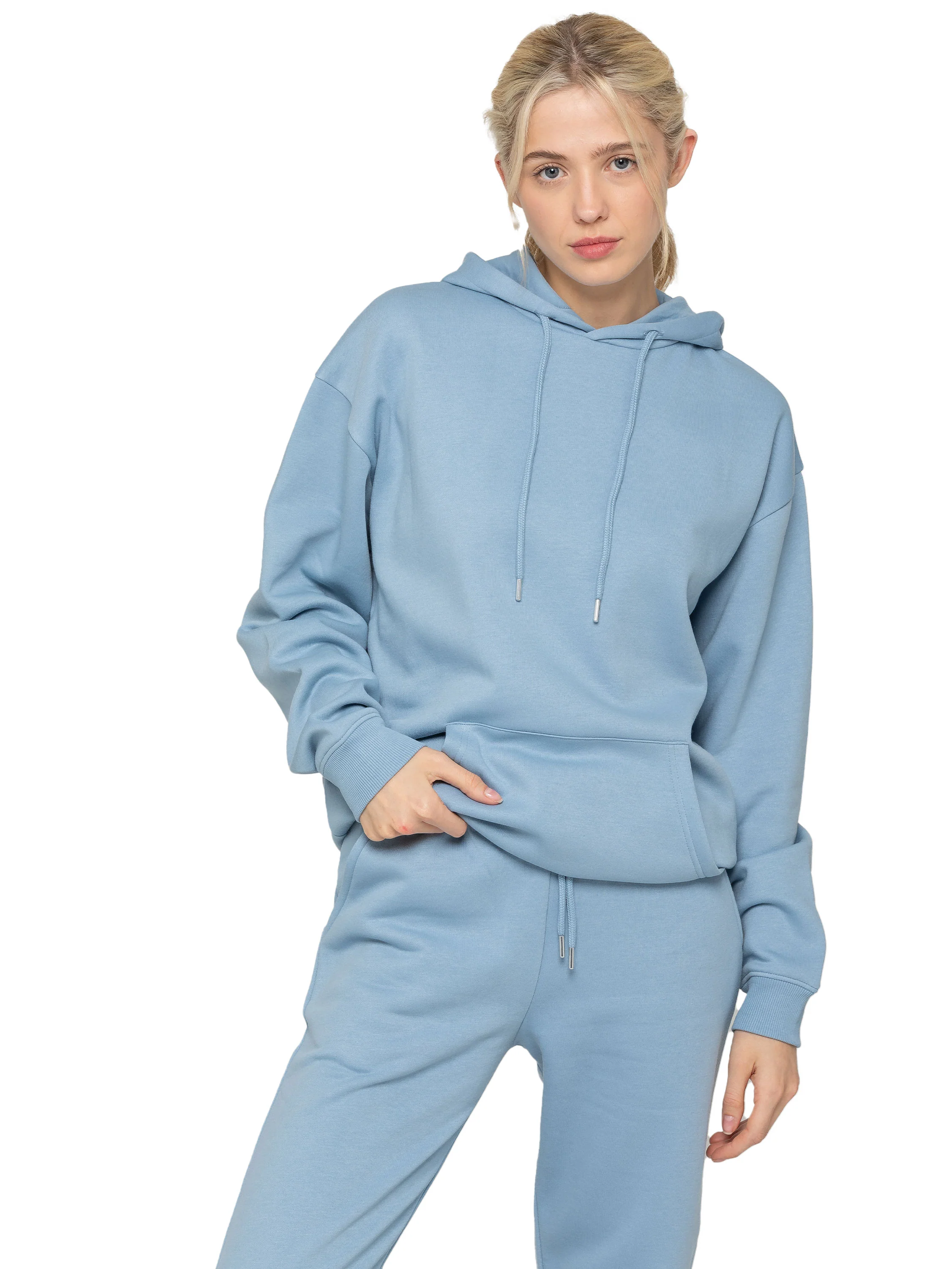 Enzo | Womens Oversized Pullover Hoodie Tracksuit Set - Image 4