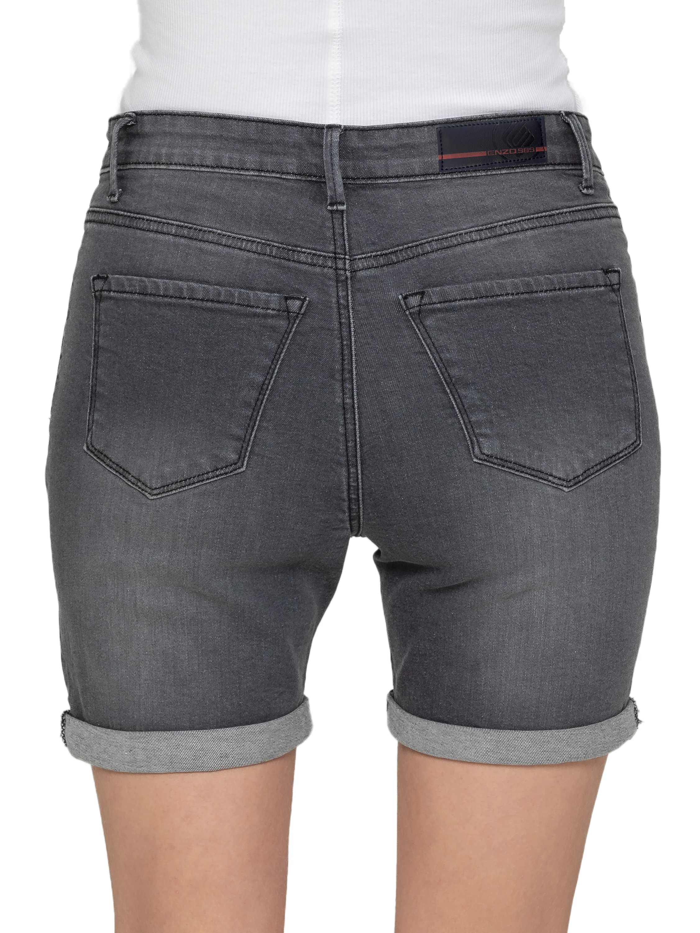 Enzo | Womens Denim Shorts - Image 12