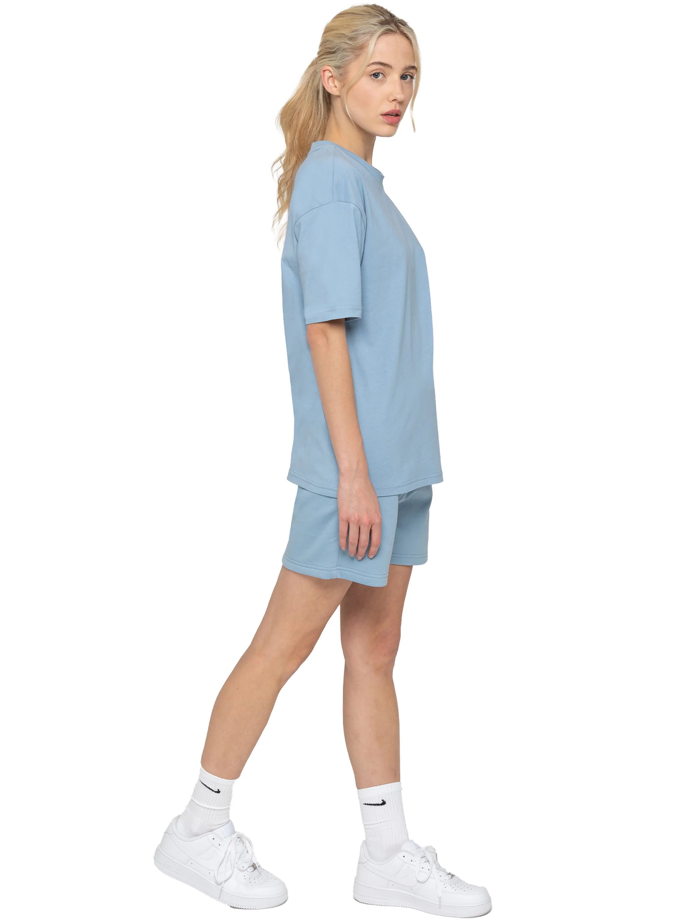 Enzo | Womens T-Shirt & Shorts Tracksuit Set - Image 11