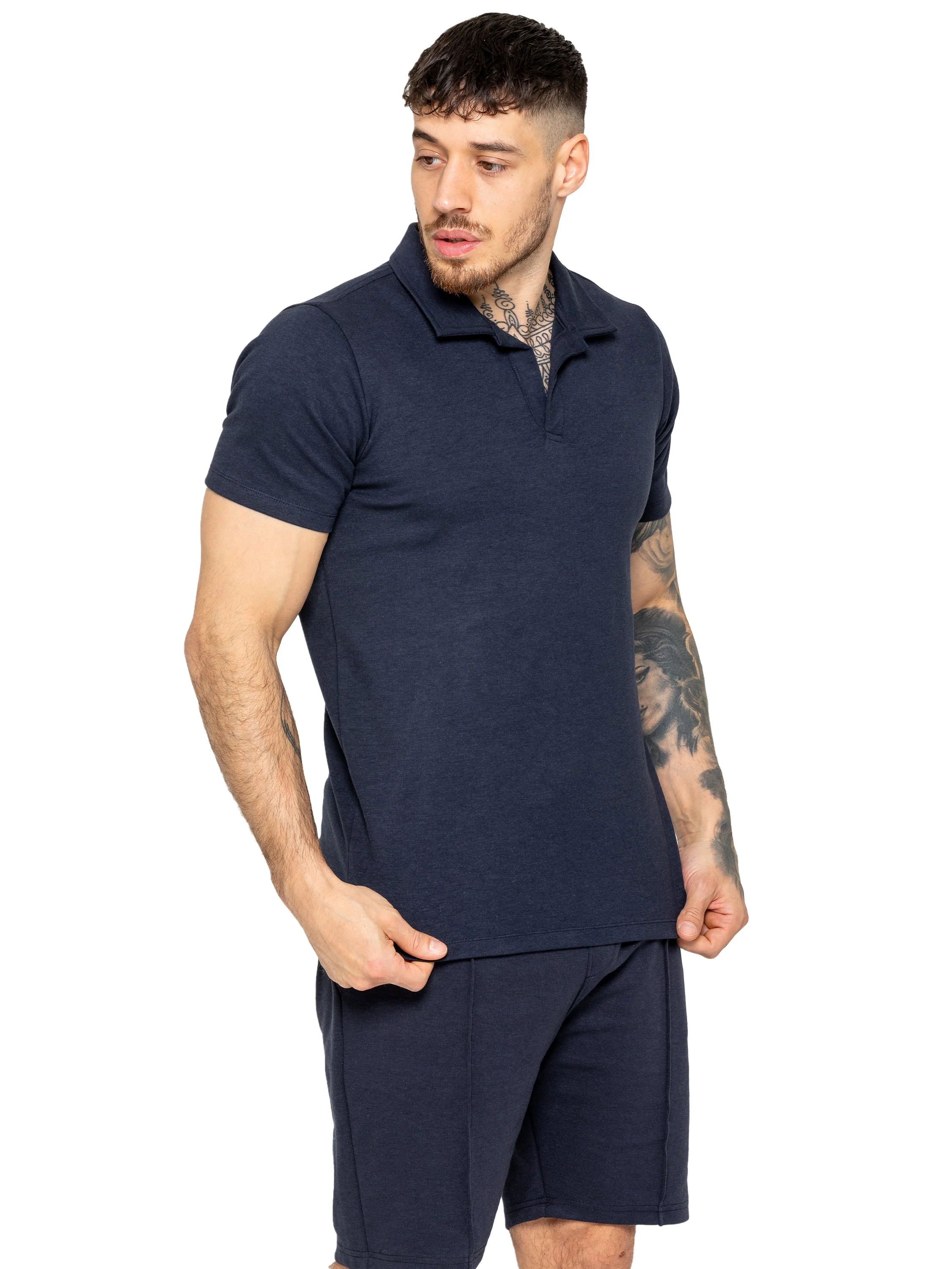 Enzo | Mens Summer Polo Outfit Set - Image 21