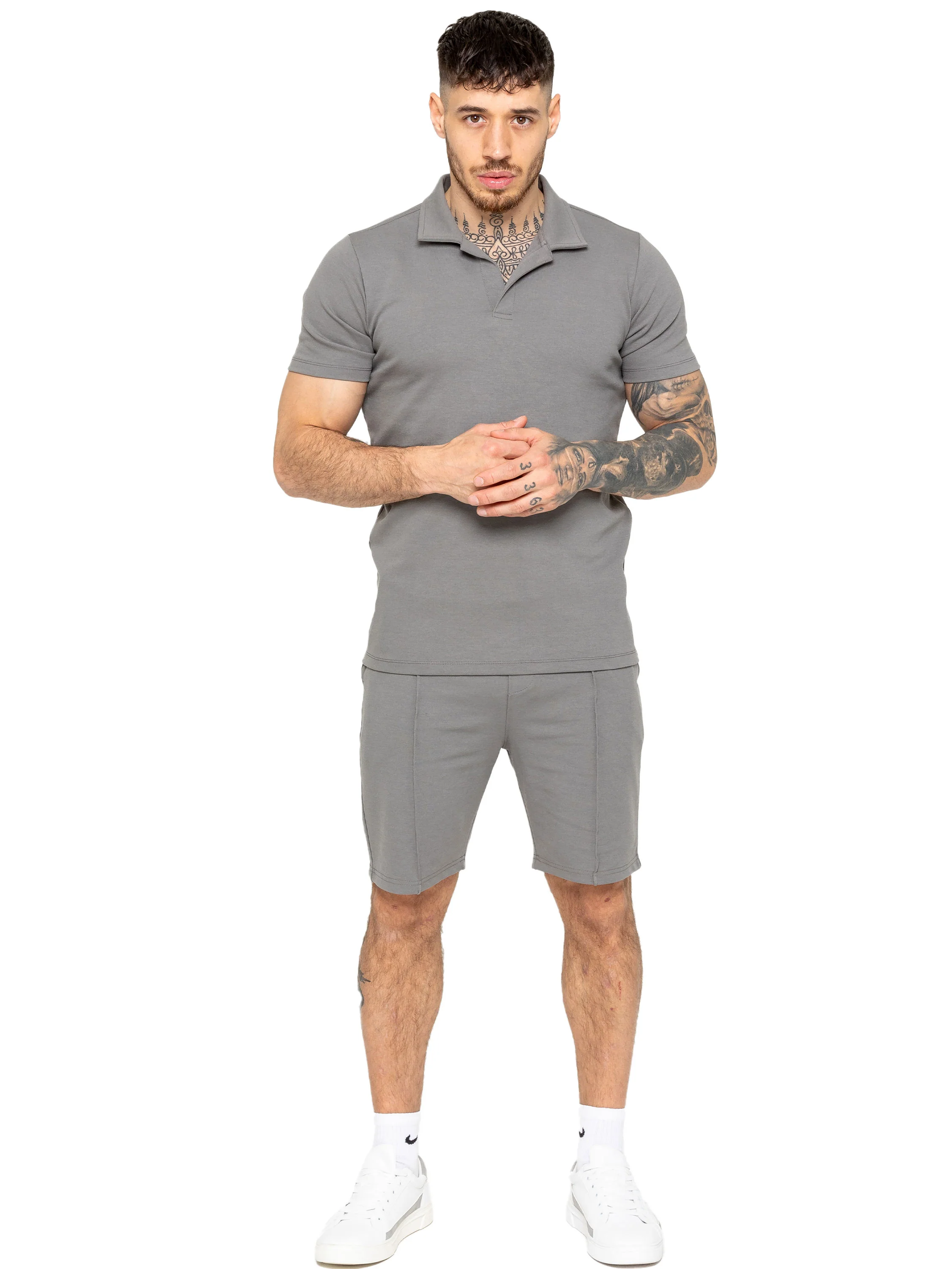 Enzo | Mens Summer Polo Outfit Set - Image 23