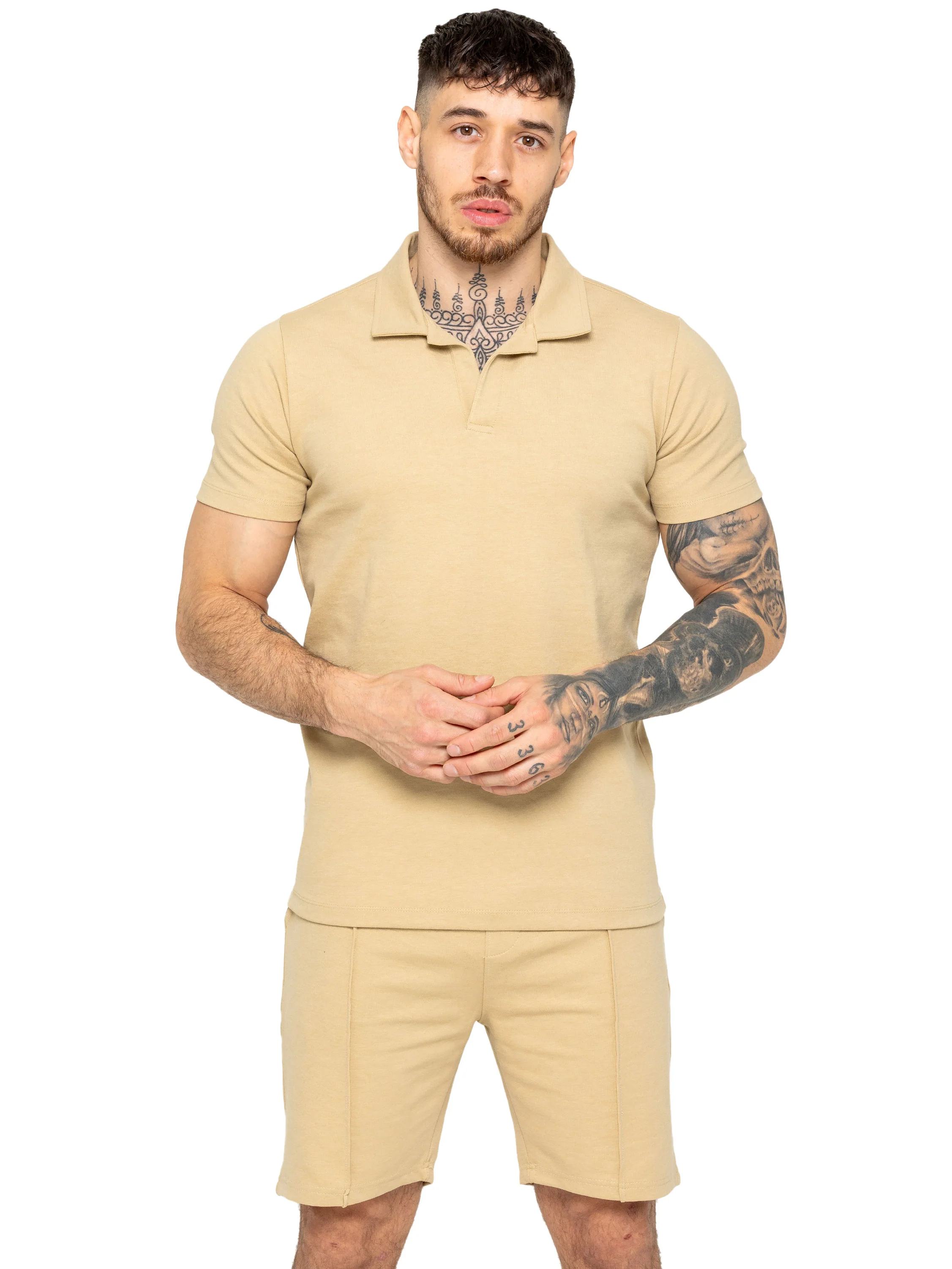 Enzo | Mens Summer Polo Outfit Set - Image 32