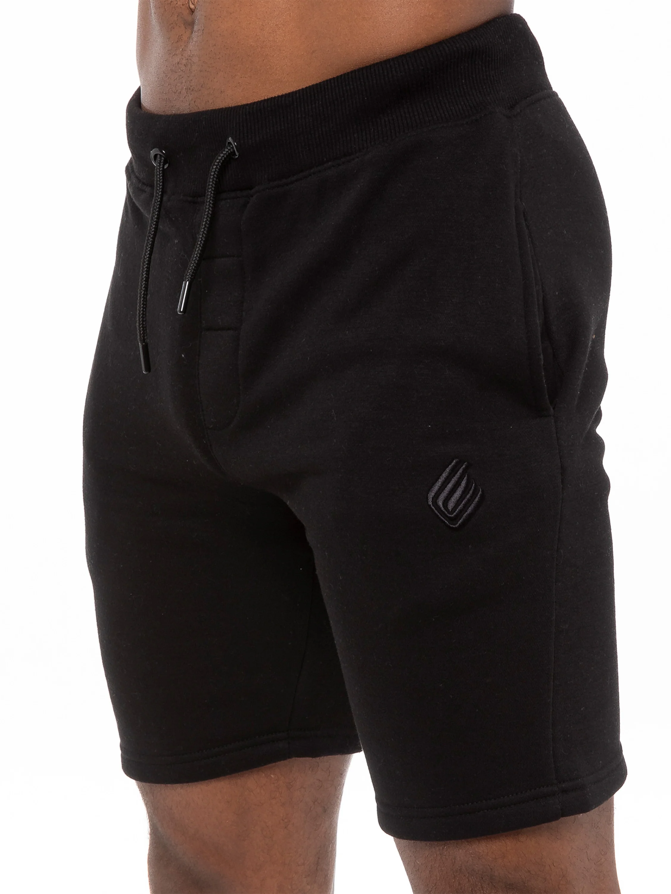 Mens Fleece Gym Shorts | Enzo Designer Menswear 2 Pack - Image 5