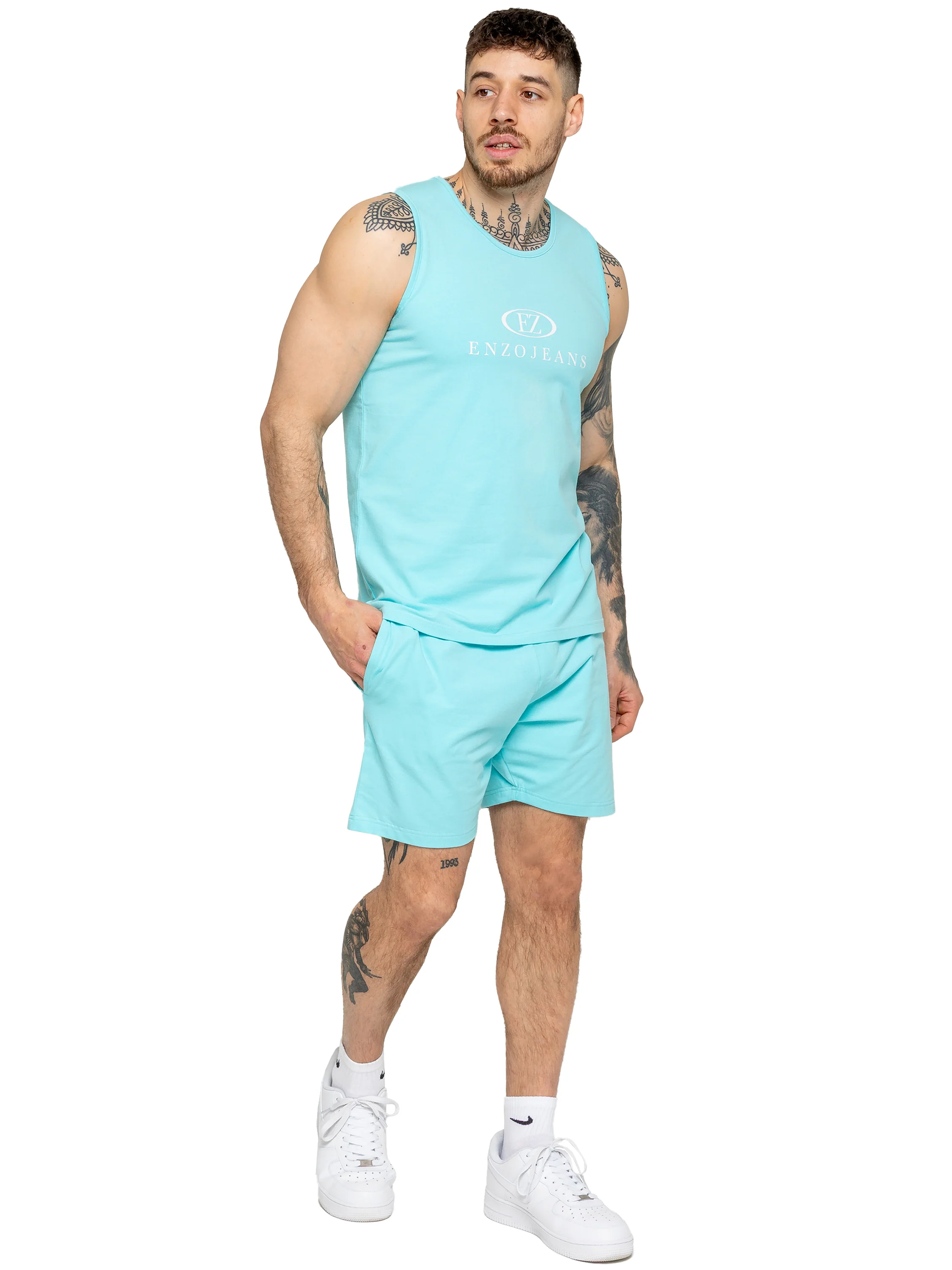 Enzo | Mens Gym Shorts - Image 11
