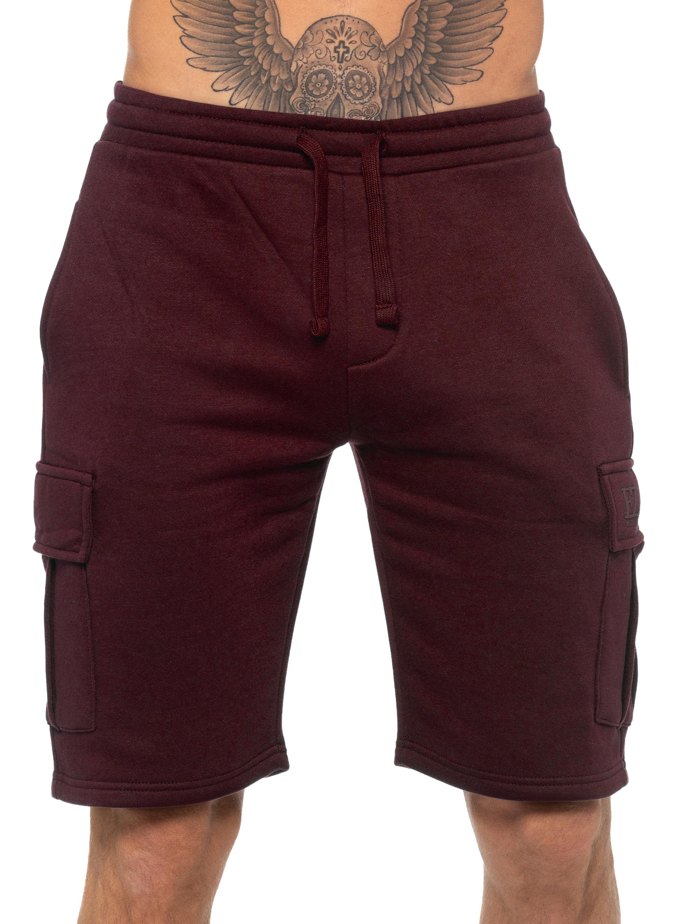 Enzo | Mens Cargo Fleece Shorts - Image 16